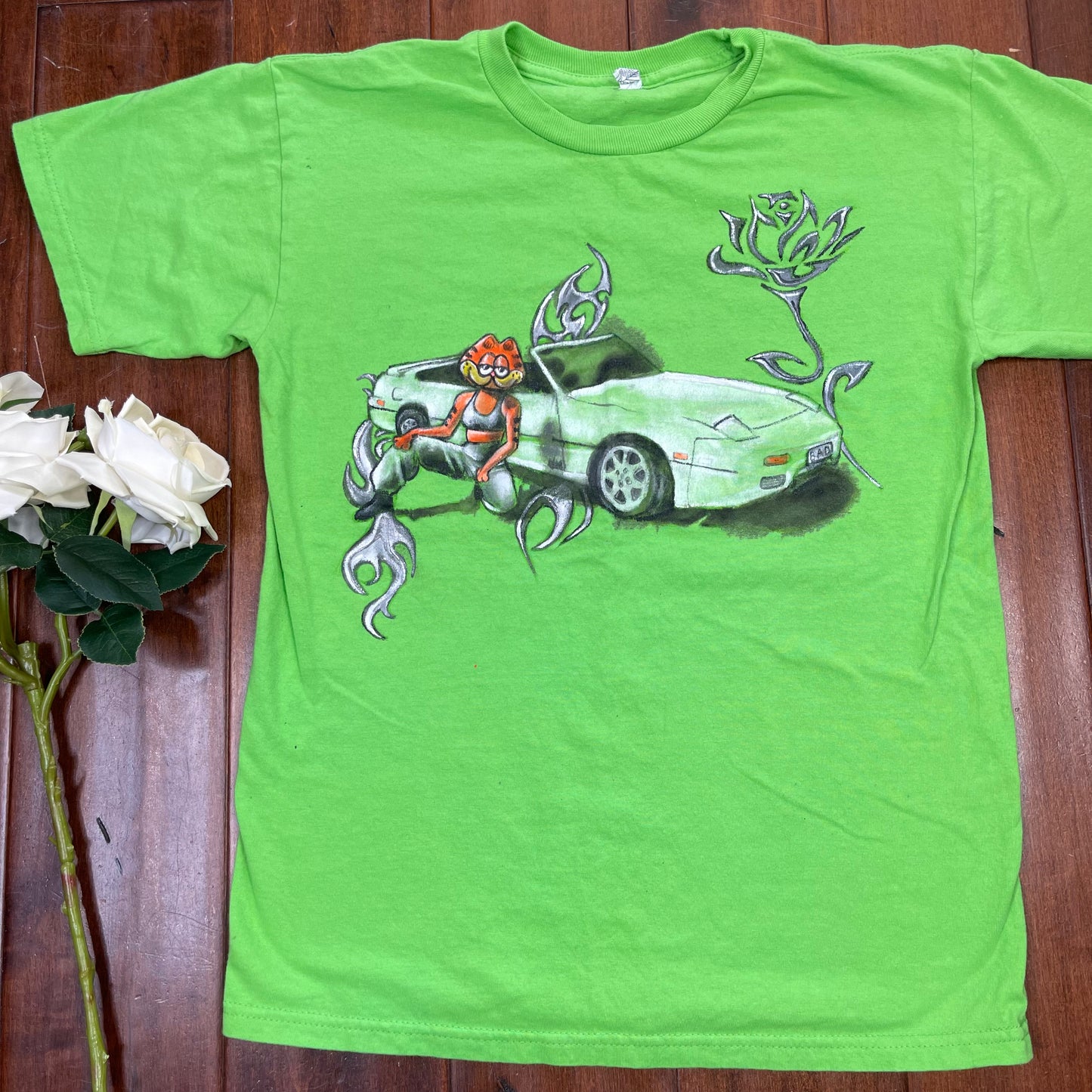 THRIFTED HAND-PAINTED T-SHIRT