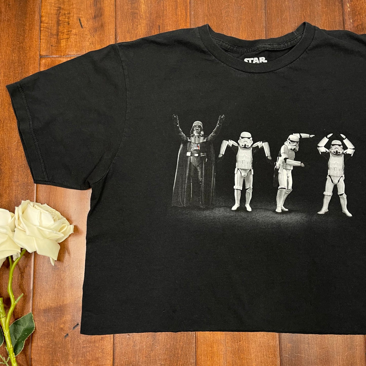 THRIFTED “YMCA” STAR WARS CUT-UP TEE