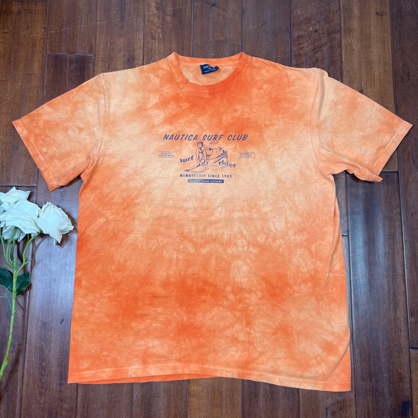 THRIFTED “NAUTICAL SURF CLUB” T-SHIRT