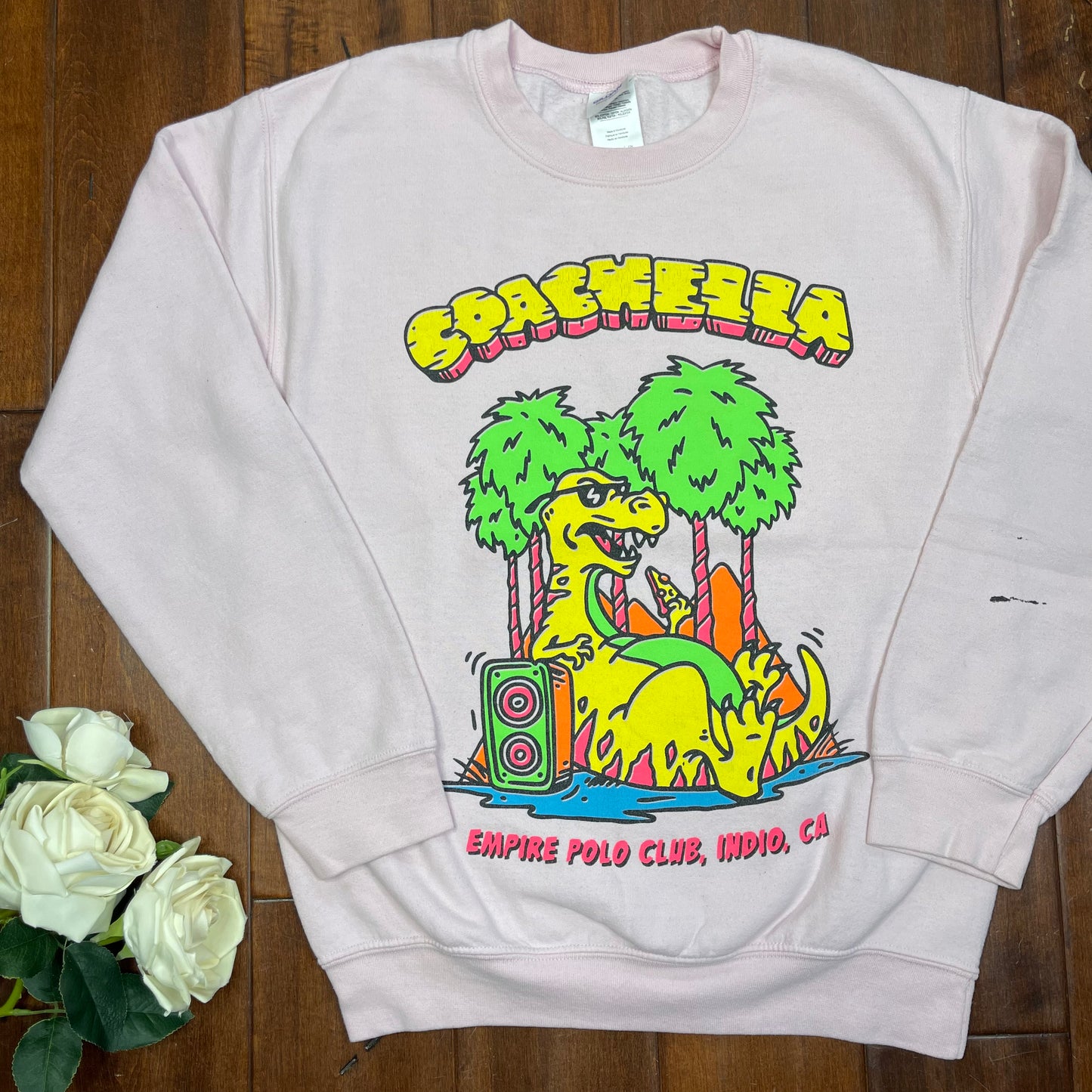 THRIFTED COACHELLA EMPIRE POLO CLUB SWEATER