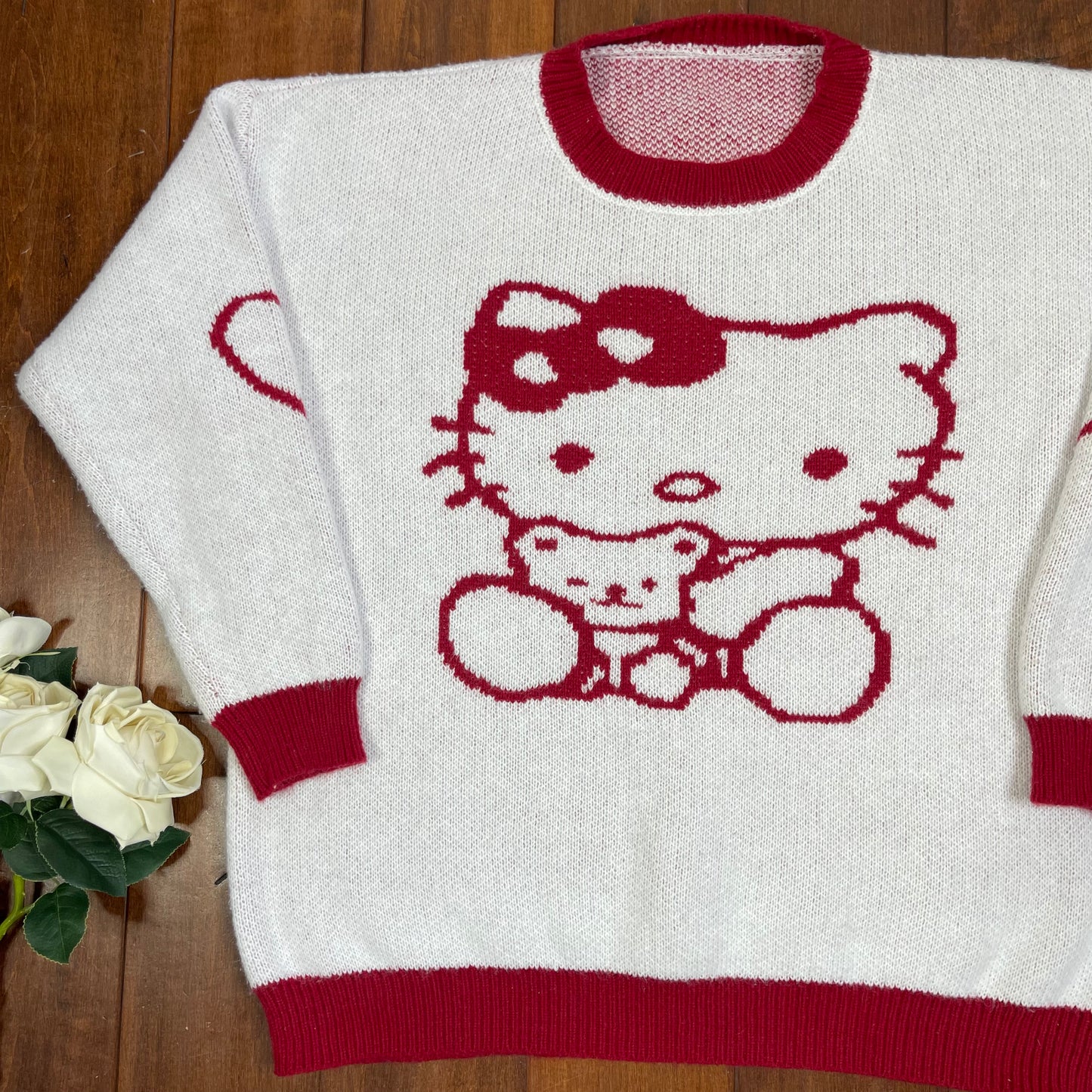 THRIFTED HELLO KITTY SWEATER