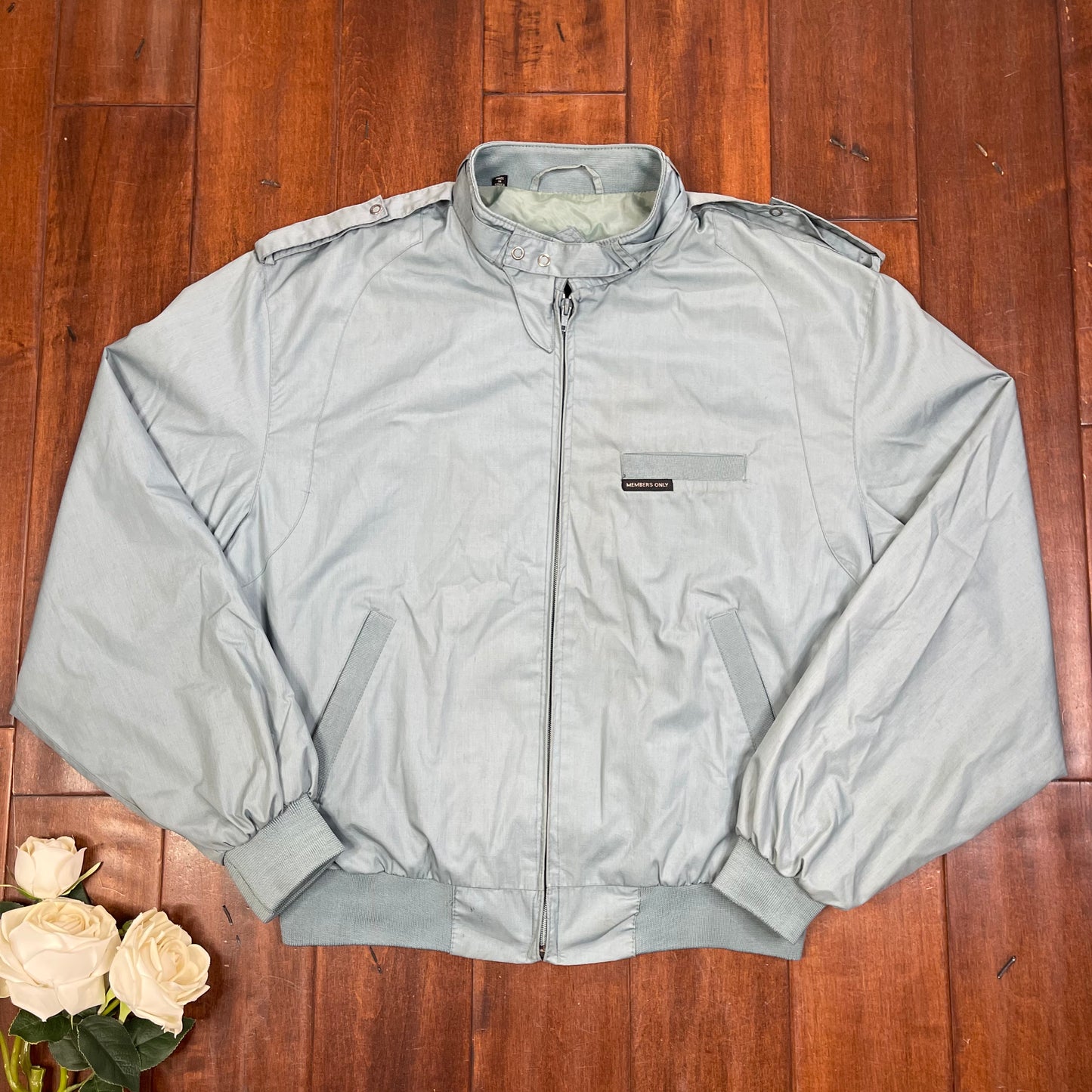 VINTAGE 80’S MEMBERS ONLY ZIP-UP JACKET
