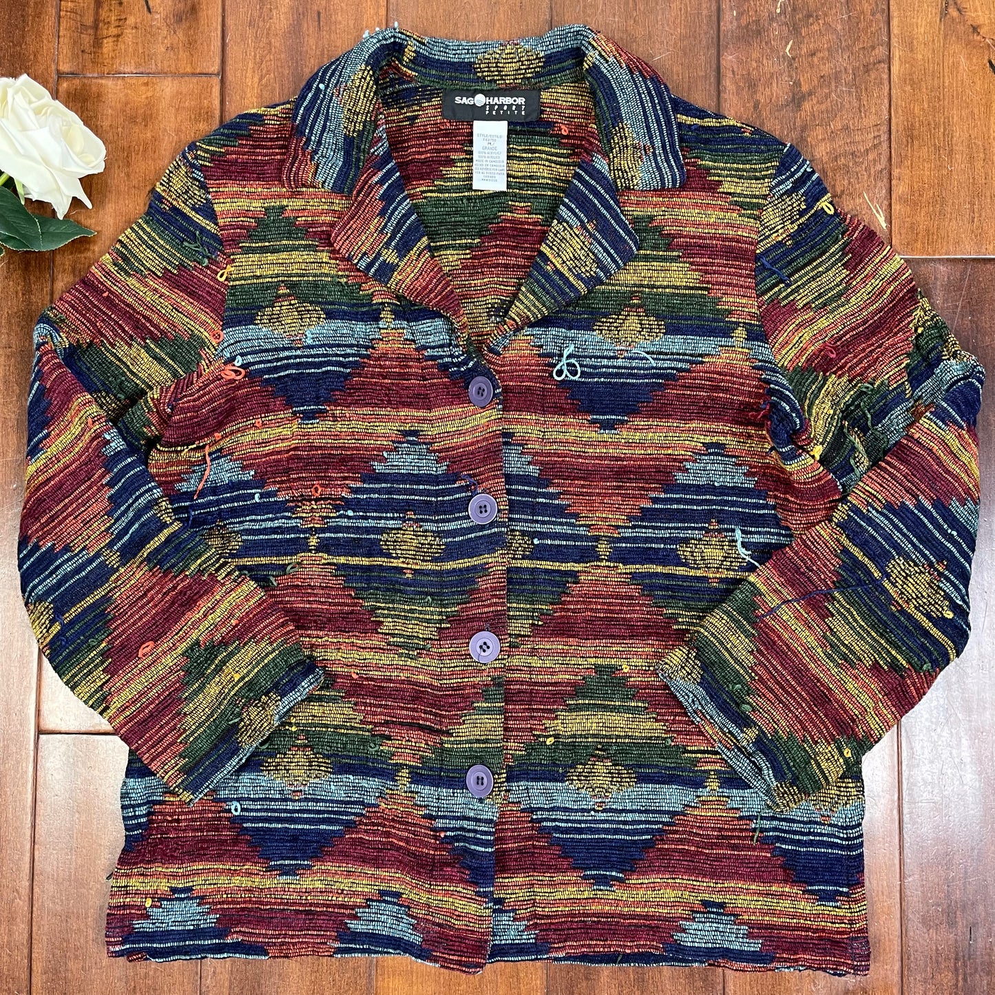 THRIFTED BOHO STYLE CARDIGAN