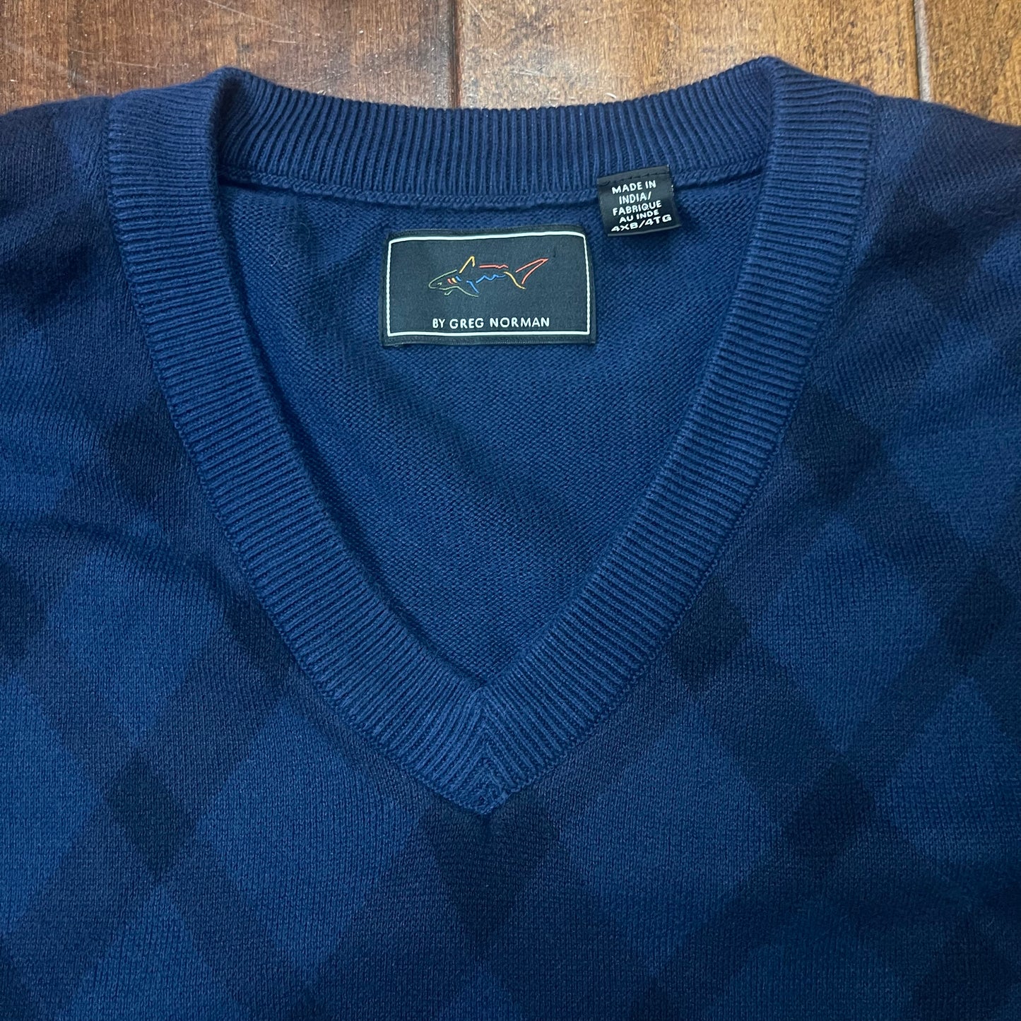 THRIFTED GREG NORMAN SWEATER VEST