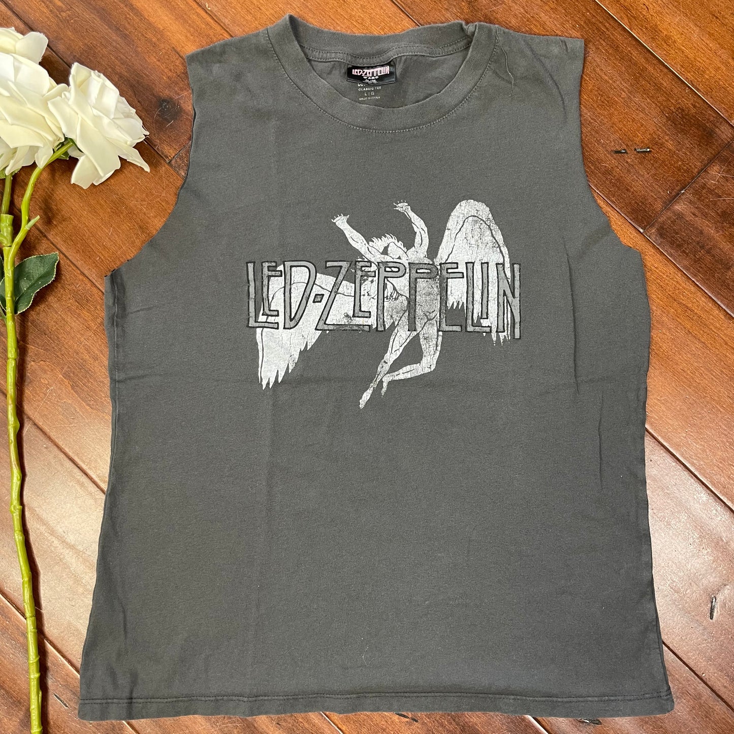 THRIFTED LED ZEPPELIN CUT-UP TEE