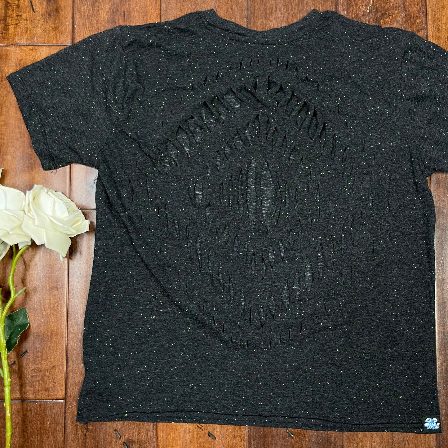 THRIFTED “SPACE JAM” SNIPPED SHIRT