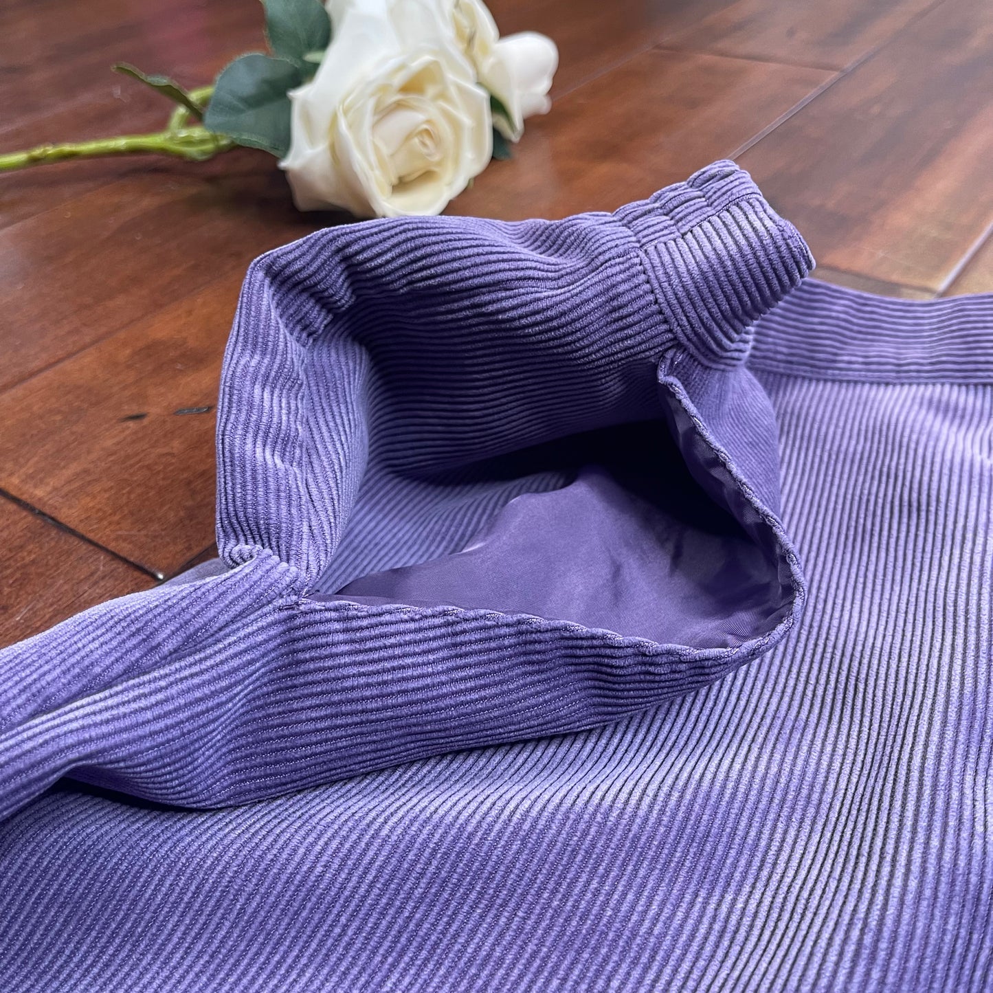 THRIFTED LILAC CORDUROY PANTS