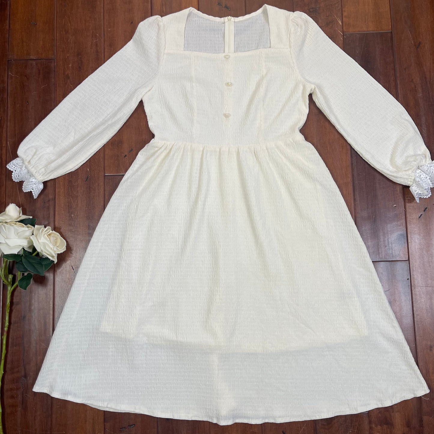 VINTAGE 70’S COTTAGECORE PRAIRE DRESS