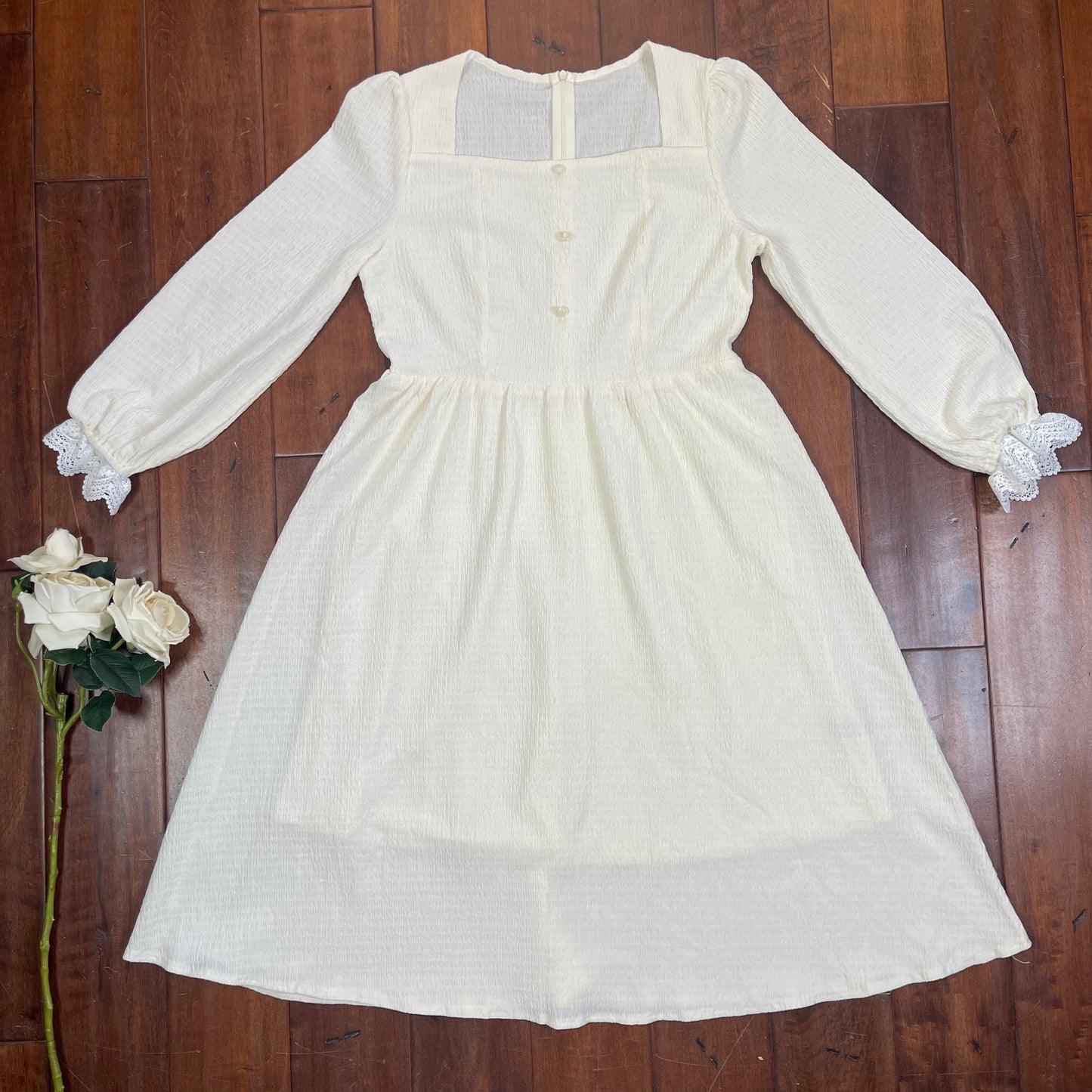 VINTAGE 70’S COTTAGECORE PRAIRE DRESS