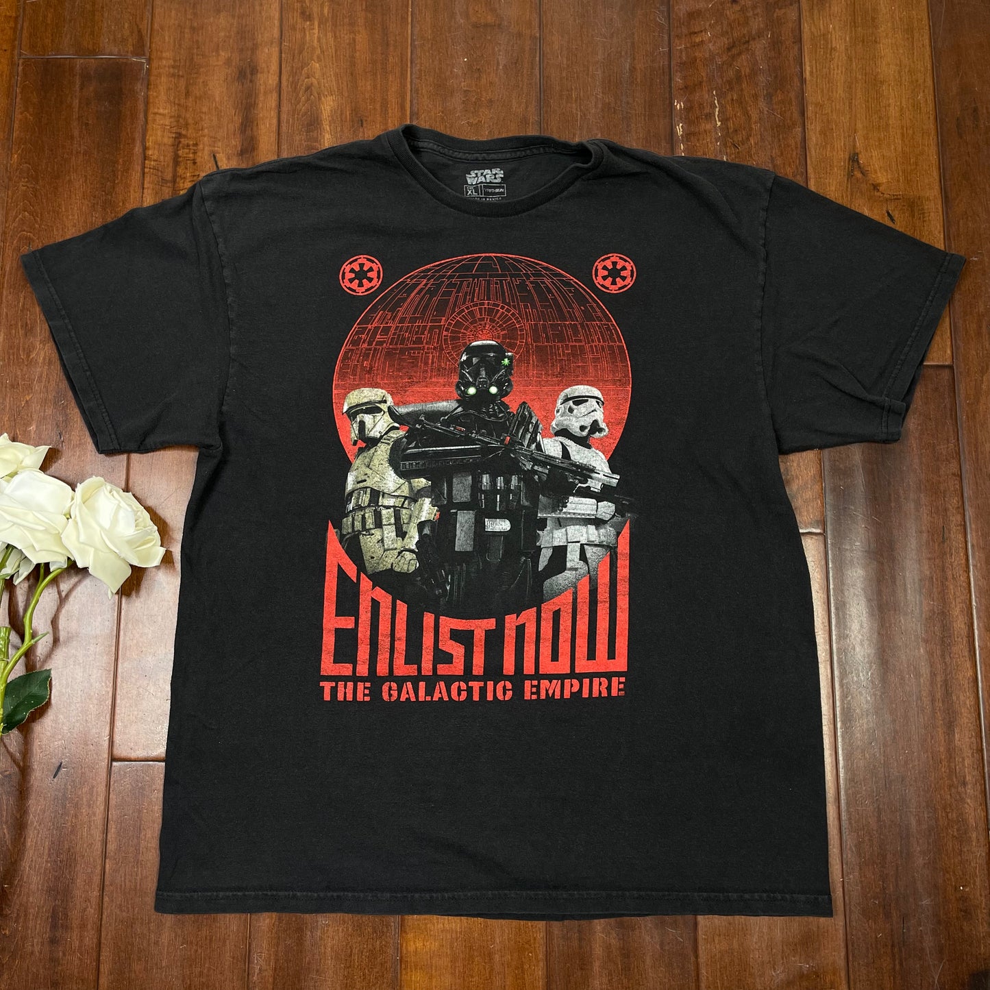 THRIFTED “ENLIST NOW THE GALACTIC EMPIRE” T-SHIRT