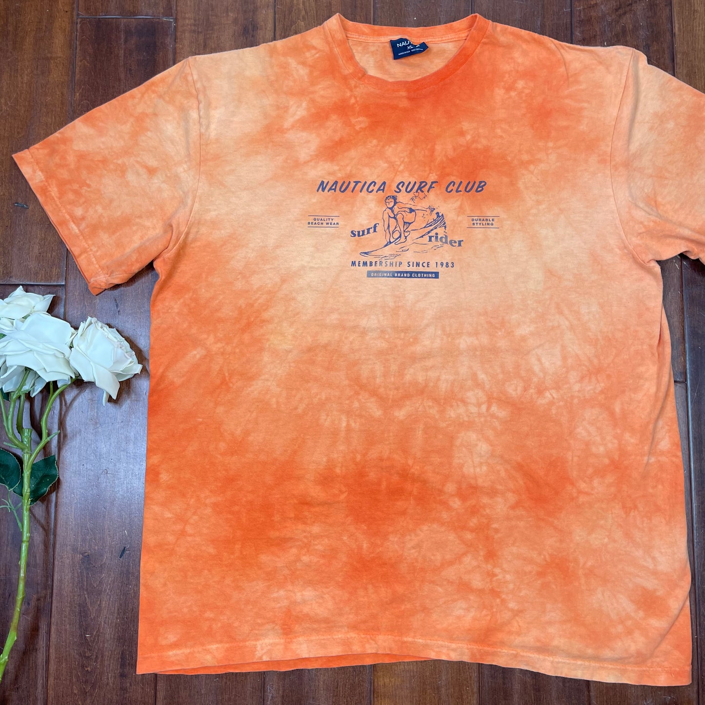 THRIFTED “NAUTICAL SURF CLUB” T-SHIRT