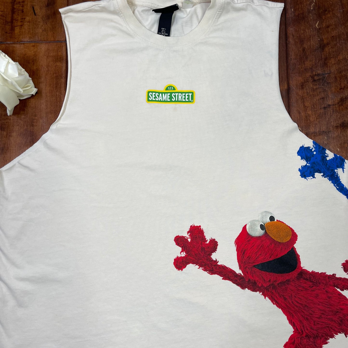THRIFTED “SESAME STREET” CUT-UP TEE