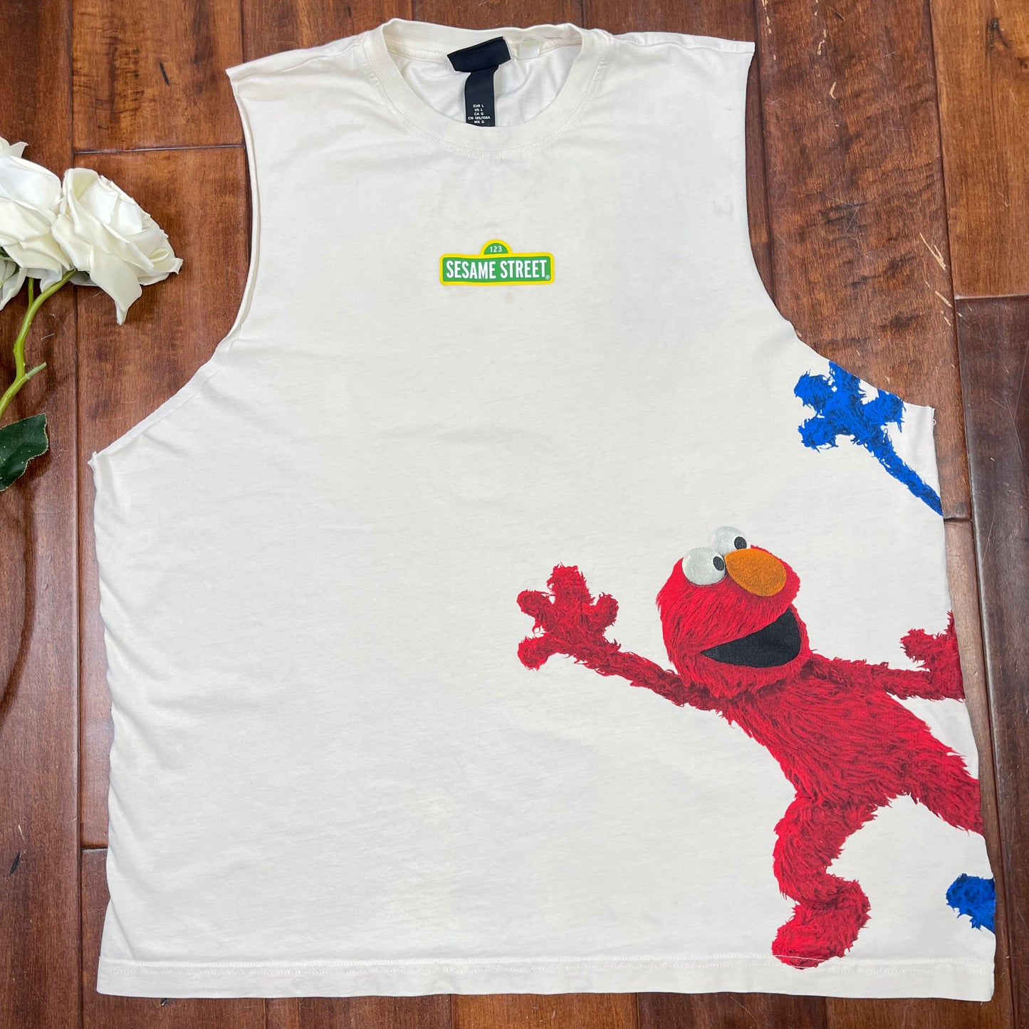 THRIFTED “SESAME STREET” CUT-UP TEE