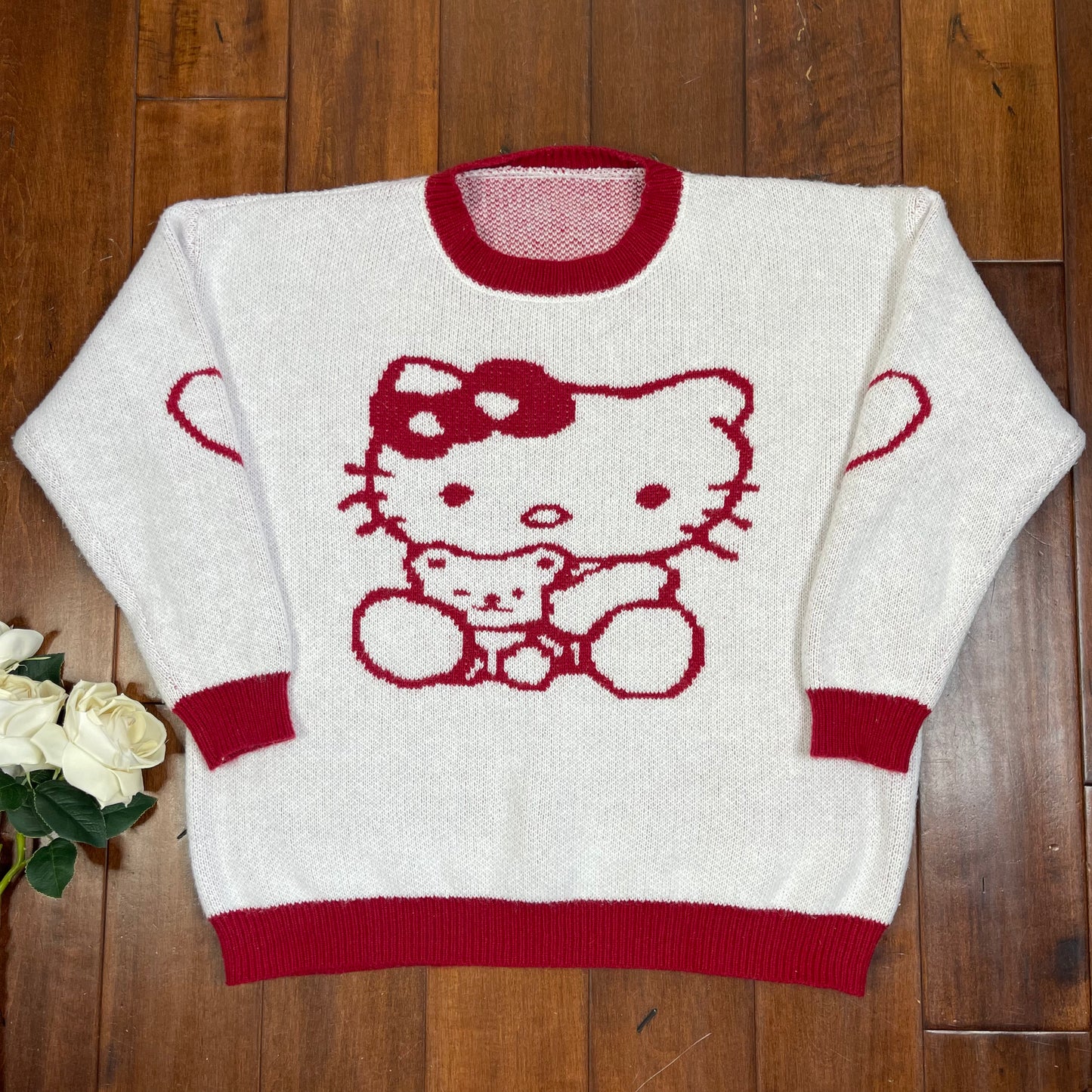 THRIFTED HELLO KITTY SWEATER