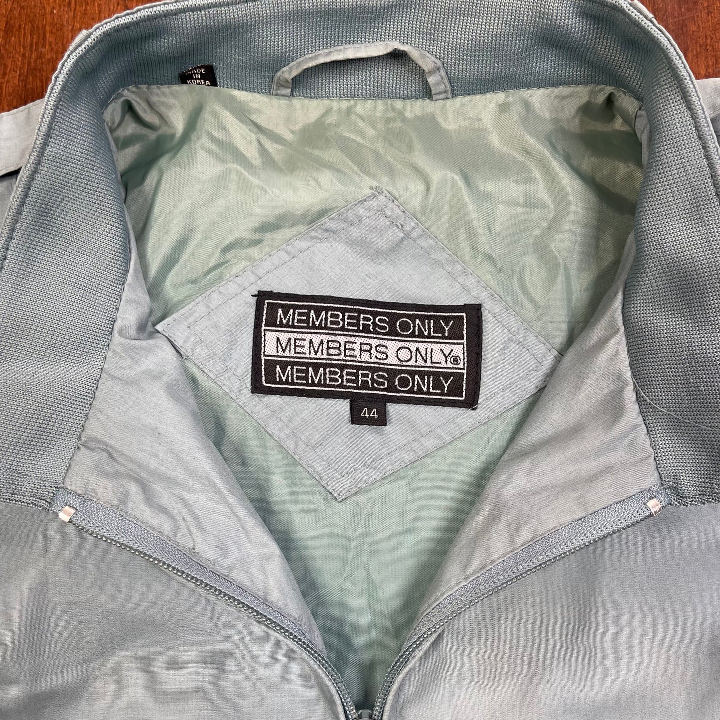 VINTAGE 80’S MEMBERS ONLY ZIP-UP JACKET
