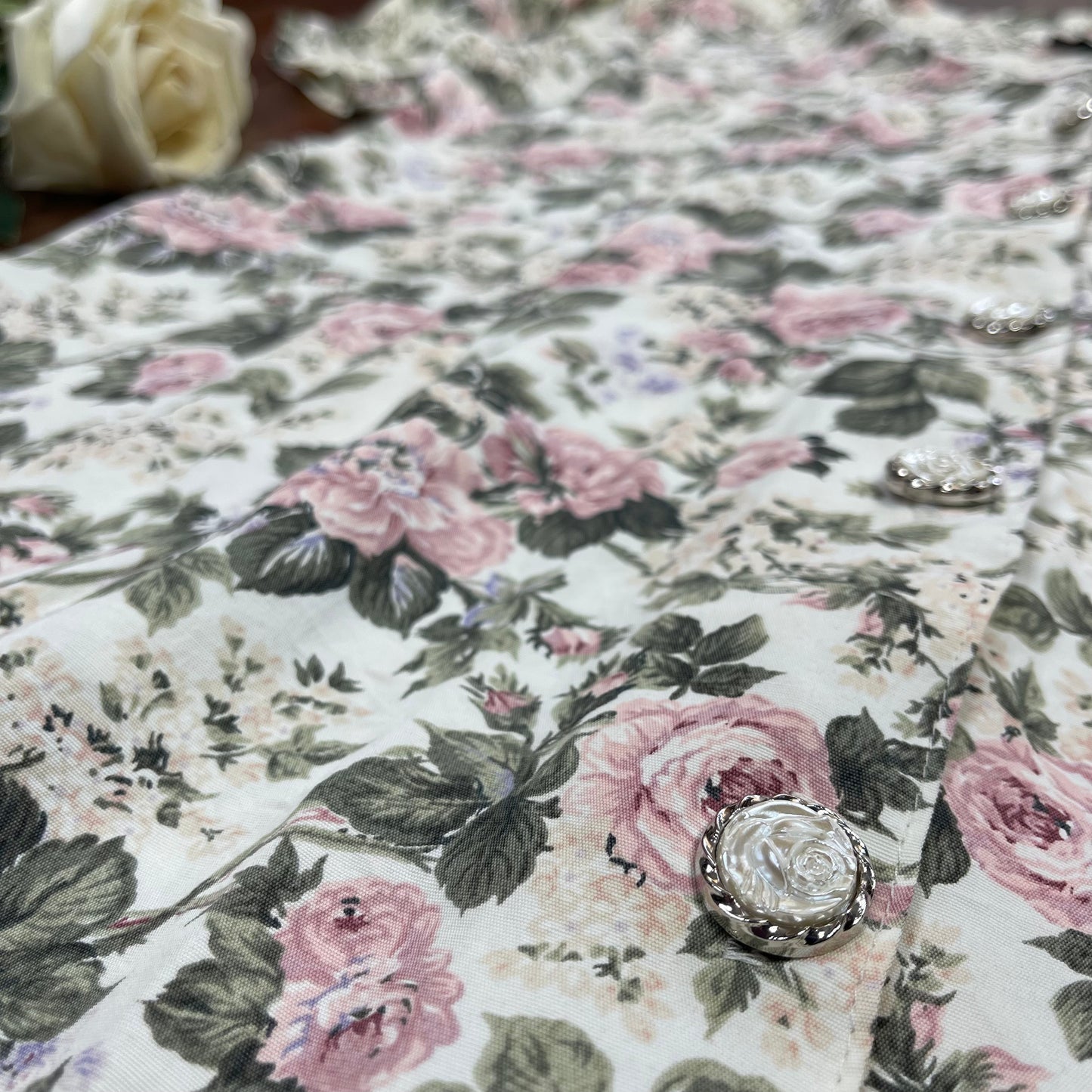 VINTAGE 80’S FLORAL DRESS