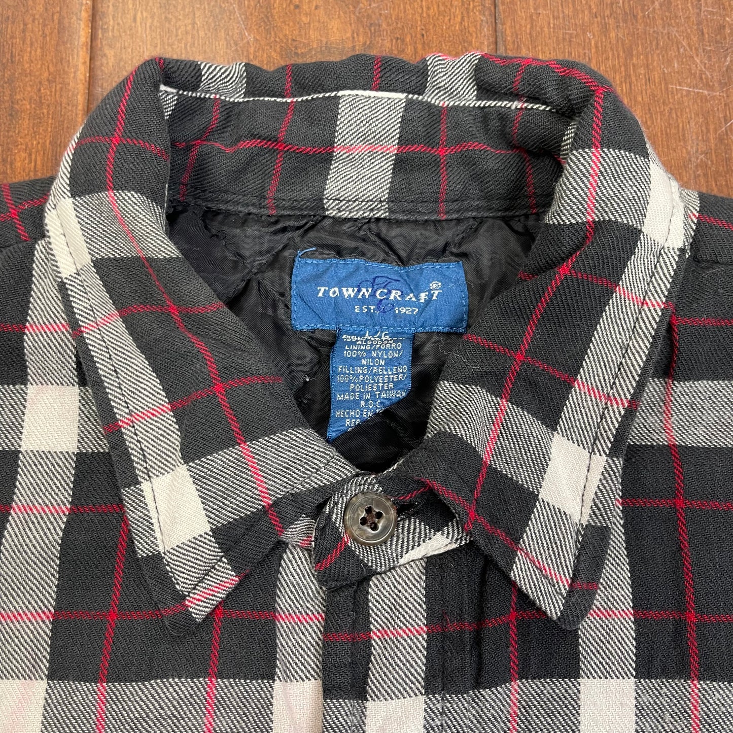 VINTAGE FLANNEL BUTTON-UP