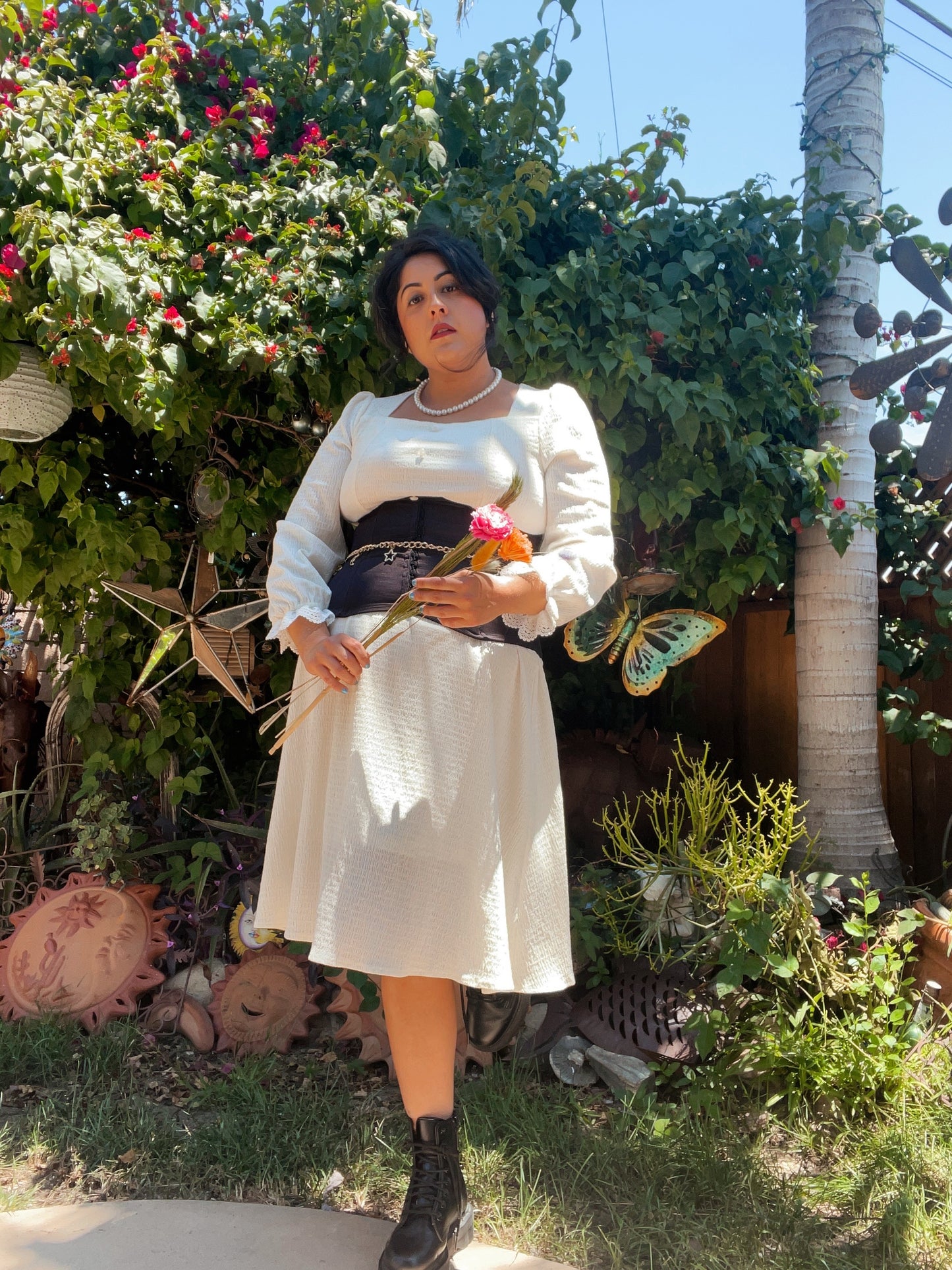VINTAGE 70’S COTTAGECORE PRAIRE DRESS