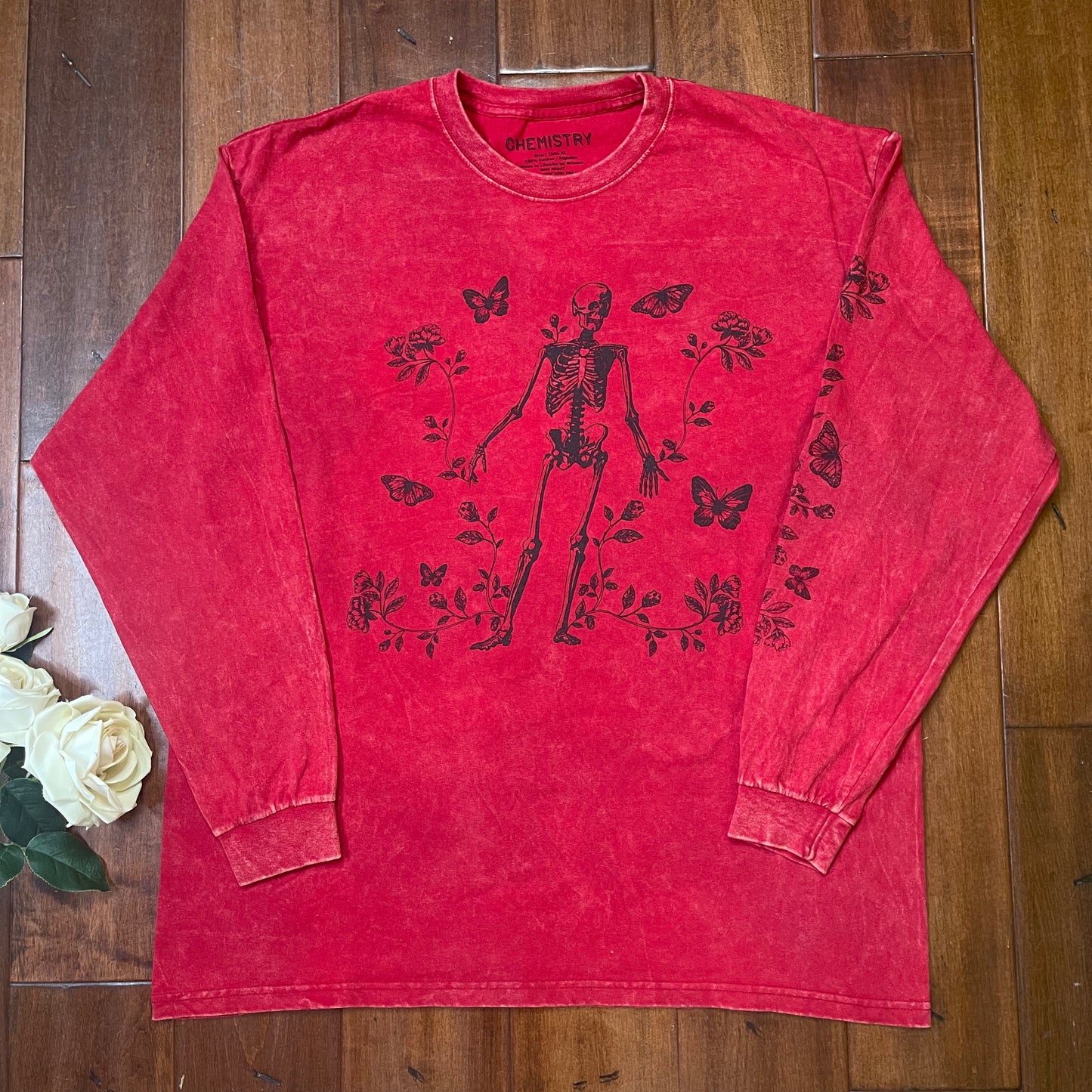 THRIFTED SKELETON LONG SLEEVE