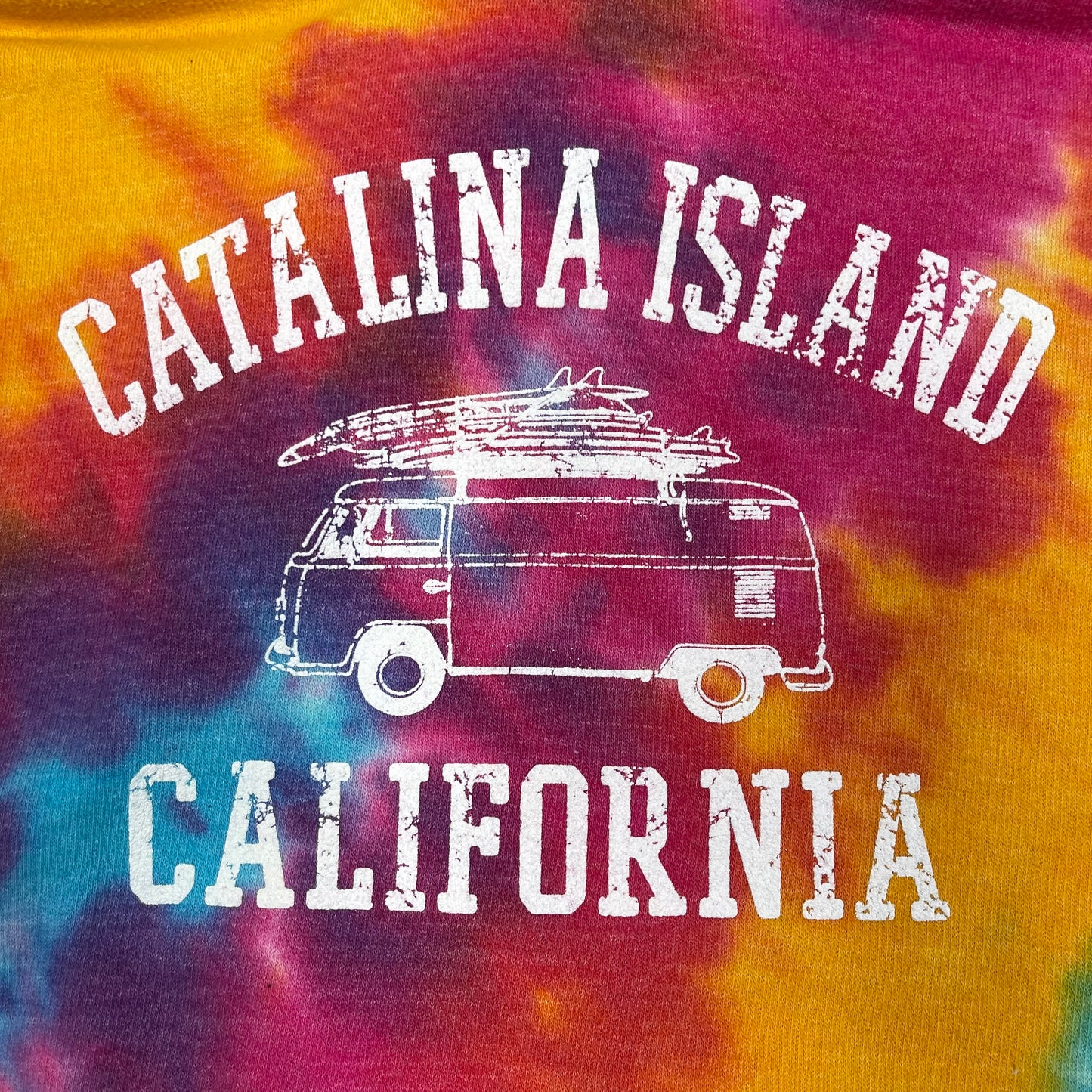 THRIFTED CATALINA ISLAND CALIFORNIA HOODIE