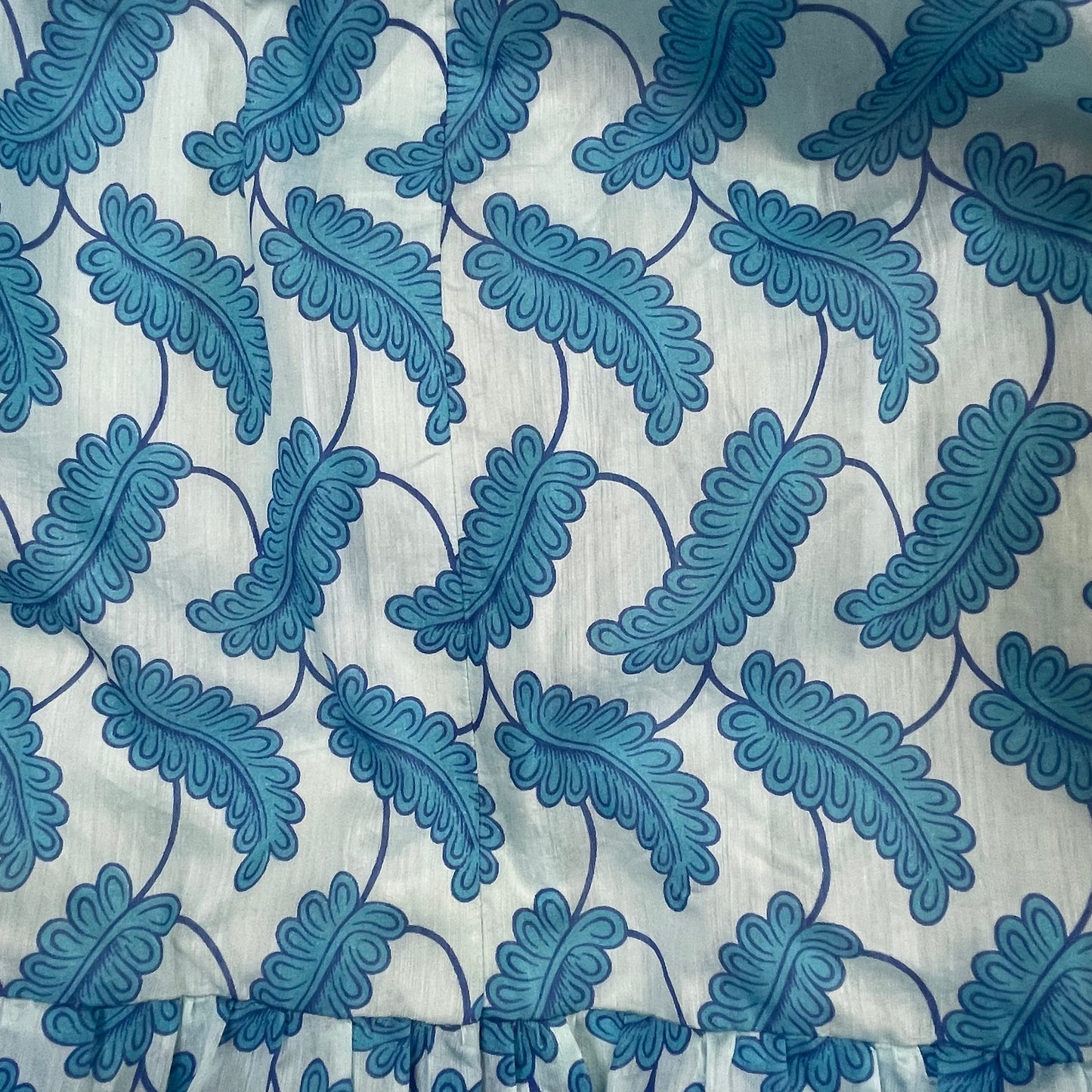 VINTAGE 70’S RUFFLED DRESS