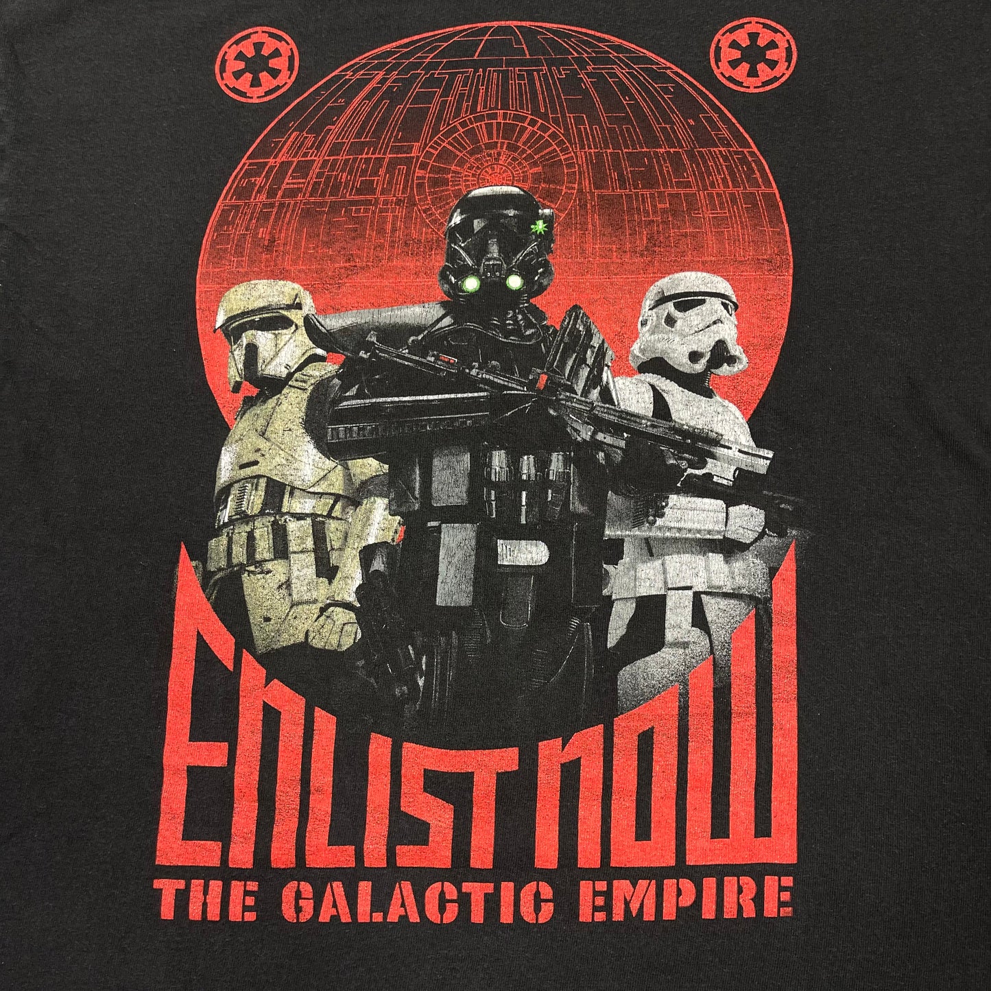 THRIFTED “ENLIST NOW THE GALACTIC EMPIRE” T-SHIRT