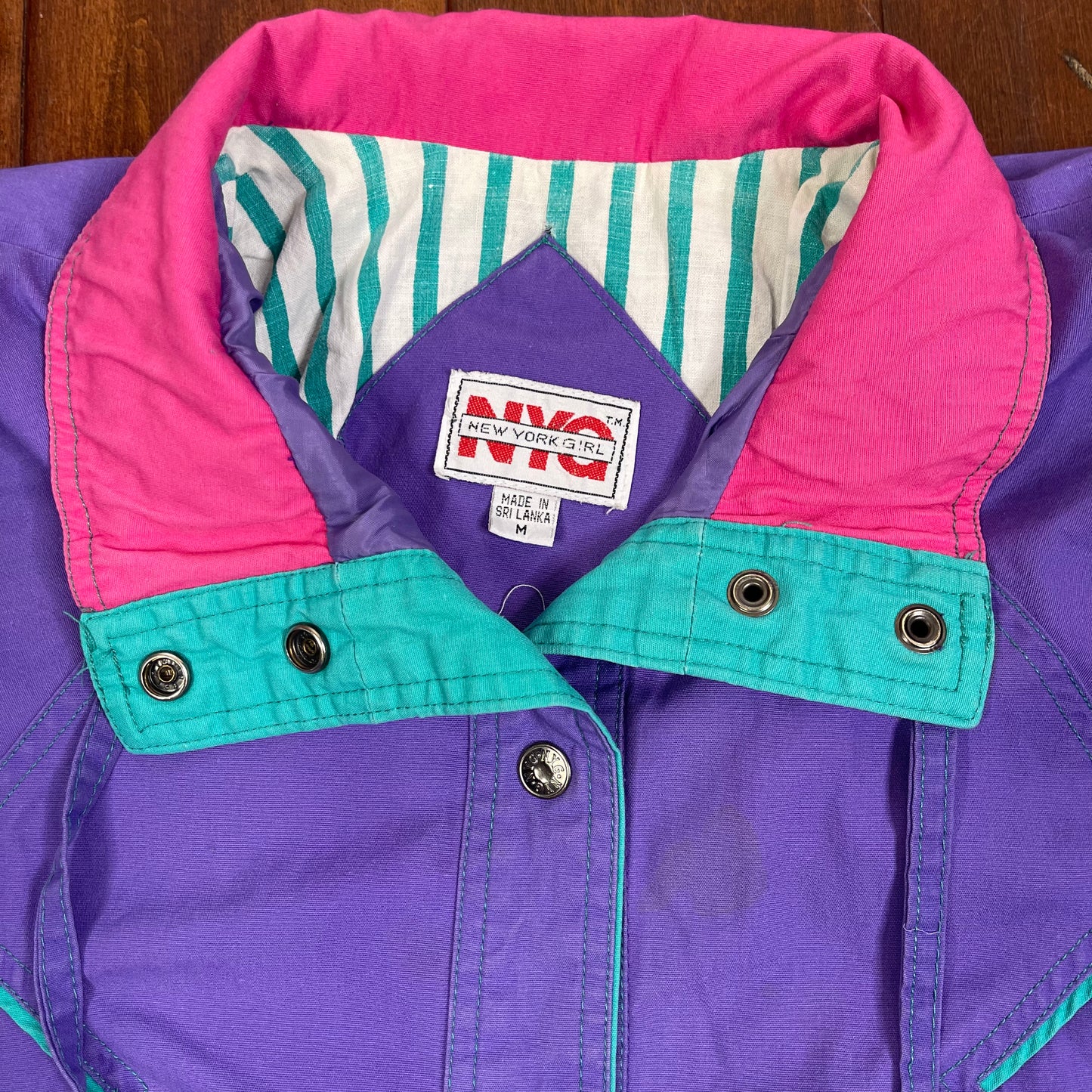 VINTAGE 80’S BUTTON-UP JACKET