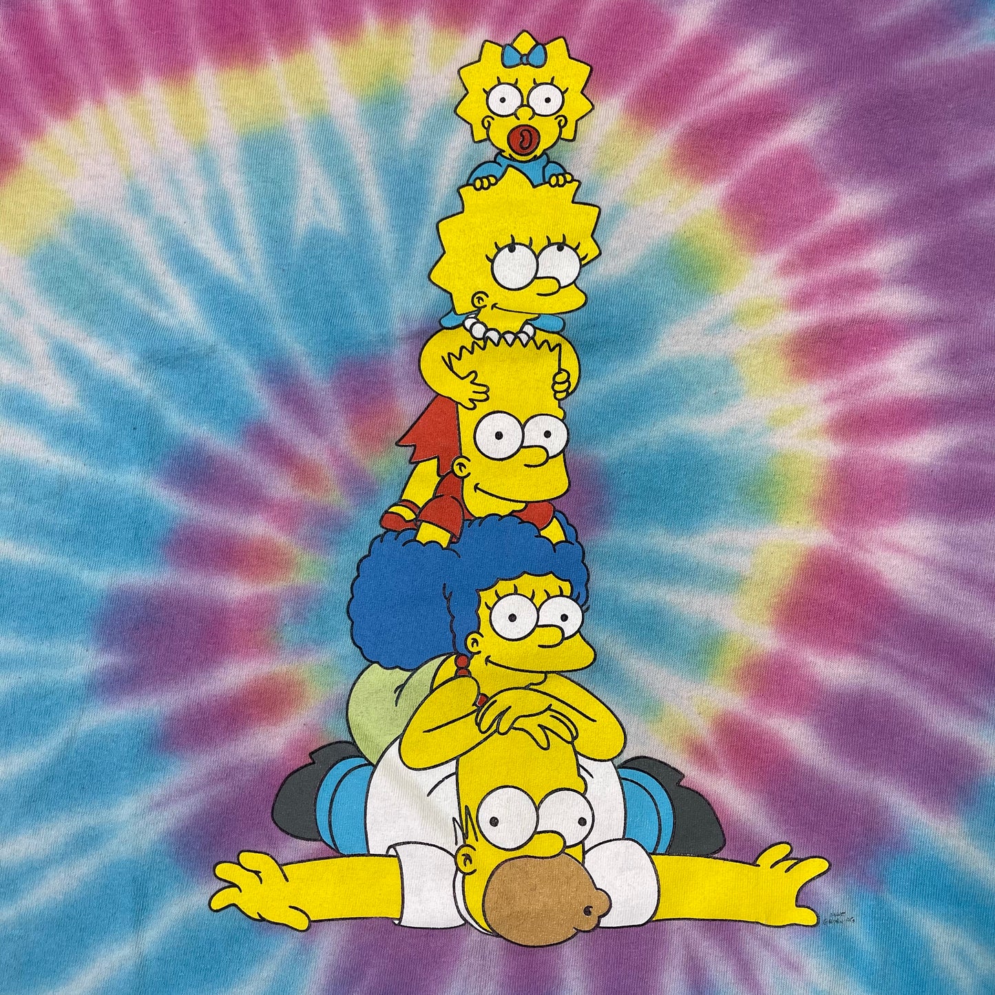 THRIFTED THE SIMPSONS T-SHIRT