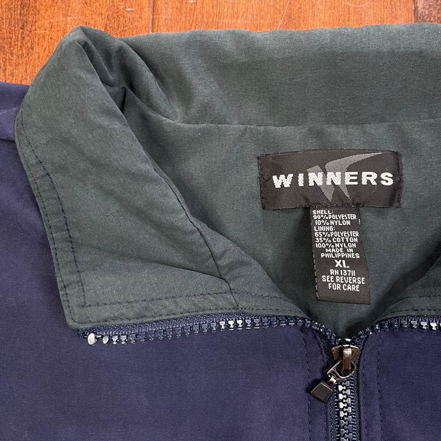 VINTAGE ZIP-UP WINDBREAKER