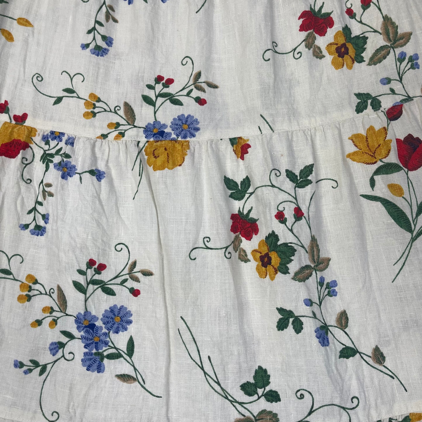 VINTAGE 90’S FLORAL MAXI SKIRT