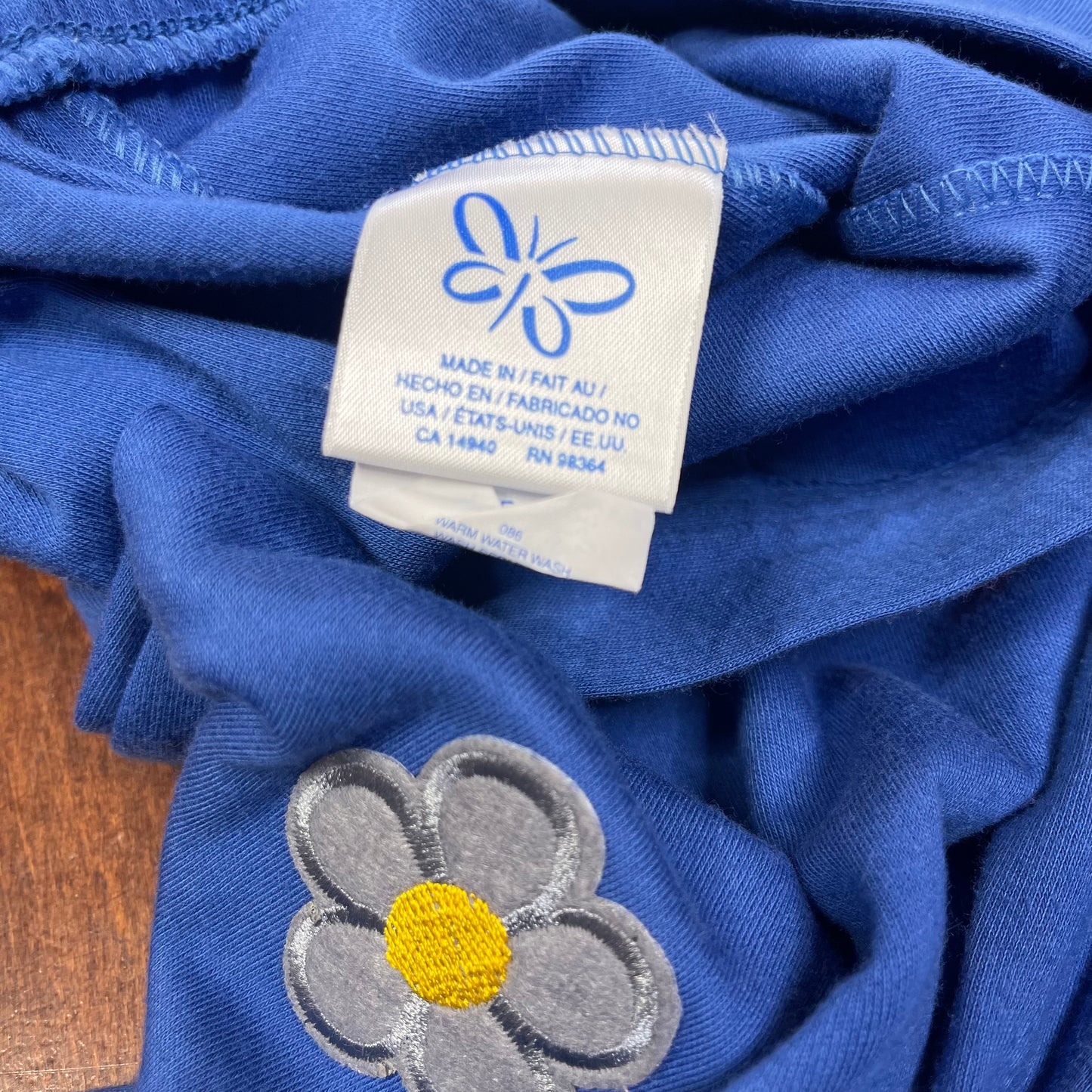 VINTAGE Y2K FLOWER PATCHES COMFY PANTS