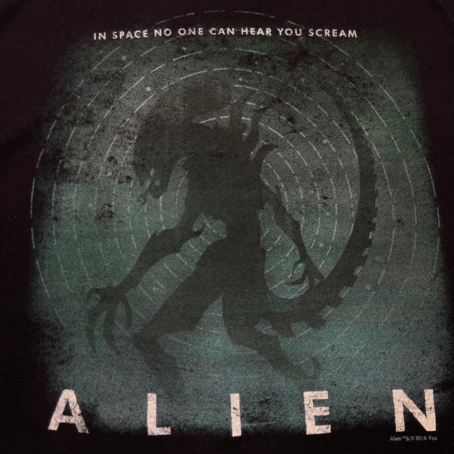 THRIFTED 2014 ALIEN “IN SPACE NO ONE CAN HEAR YOU SCREAM” T-SHIRT