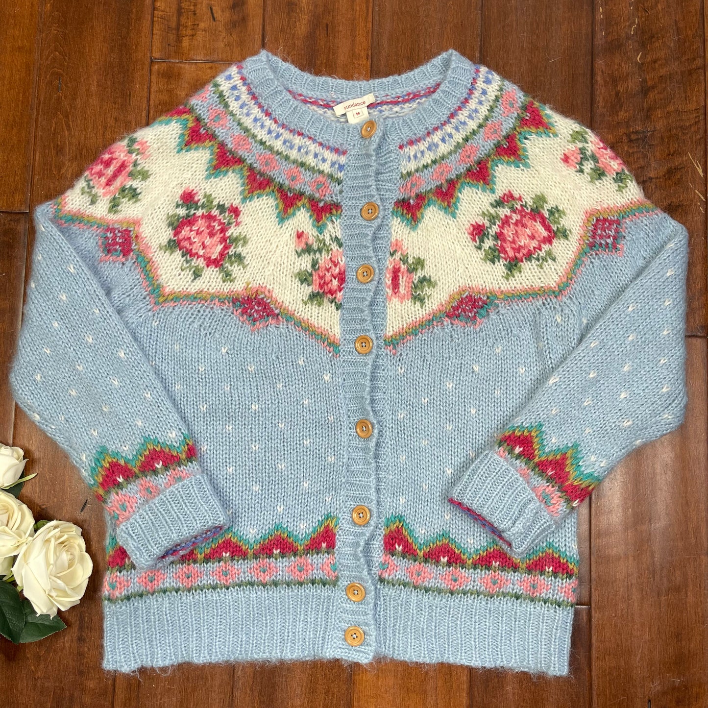THRIFTED COTTAGECORE SWEATER
