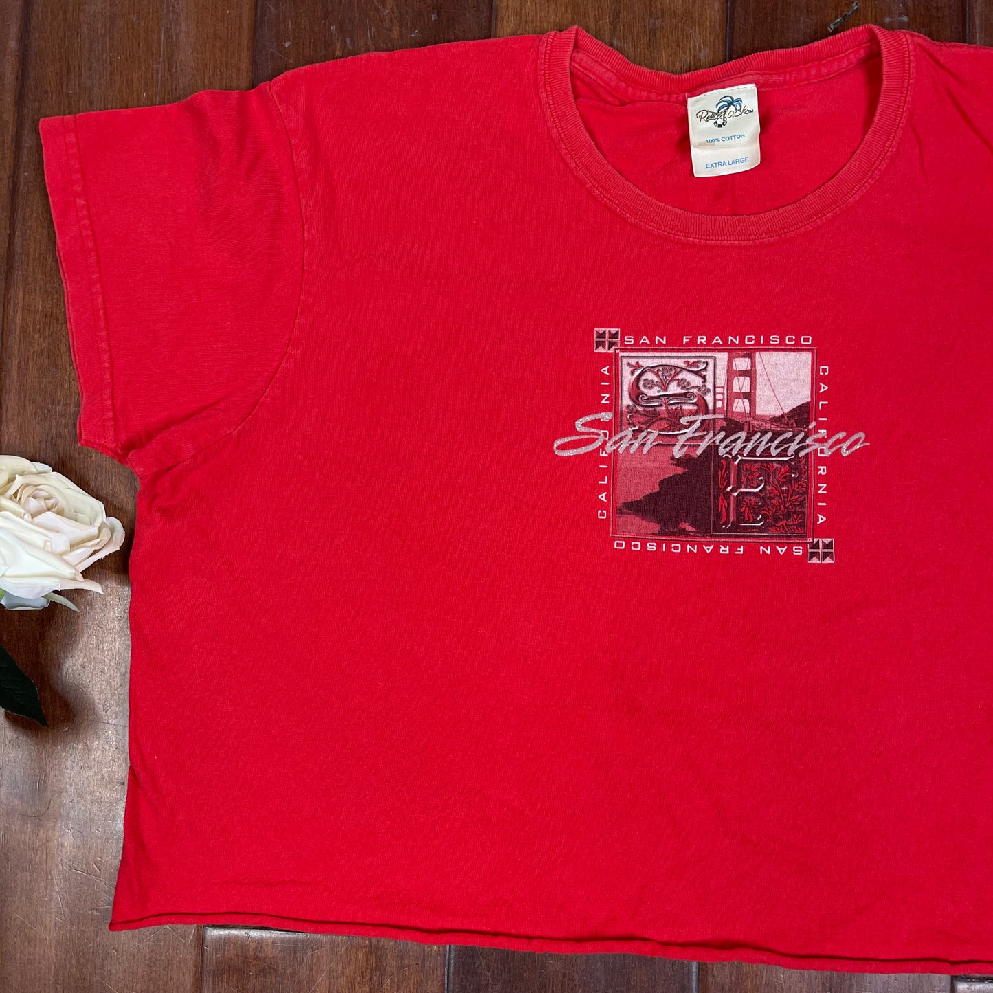 VINTAGE SAN FRANCISCO CROPPED TEE