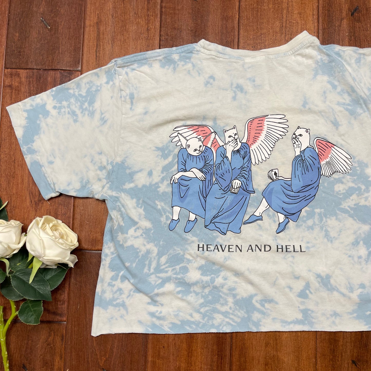 THRIFTED RIPNDIP CROPPED TEE