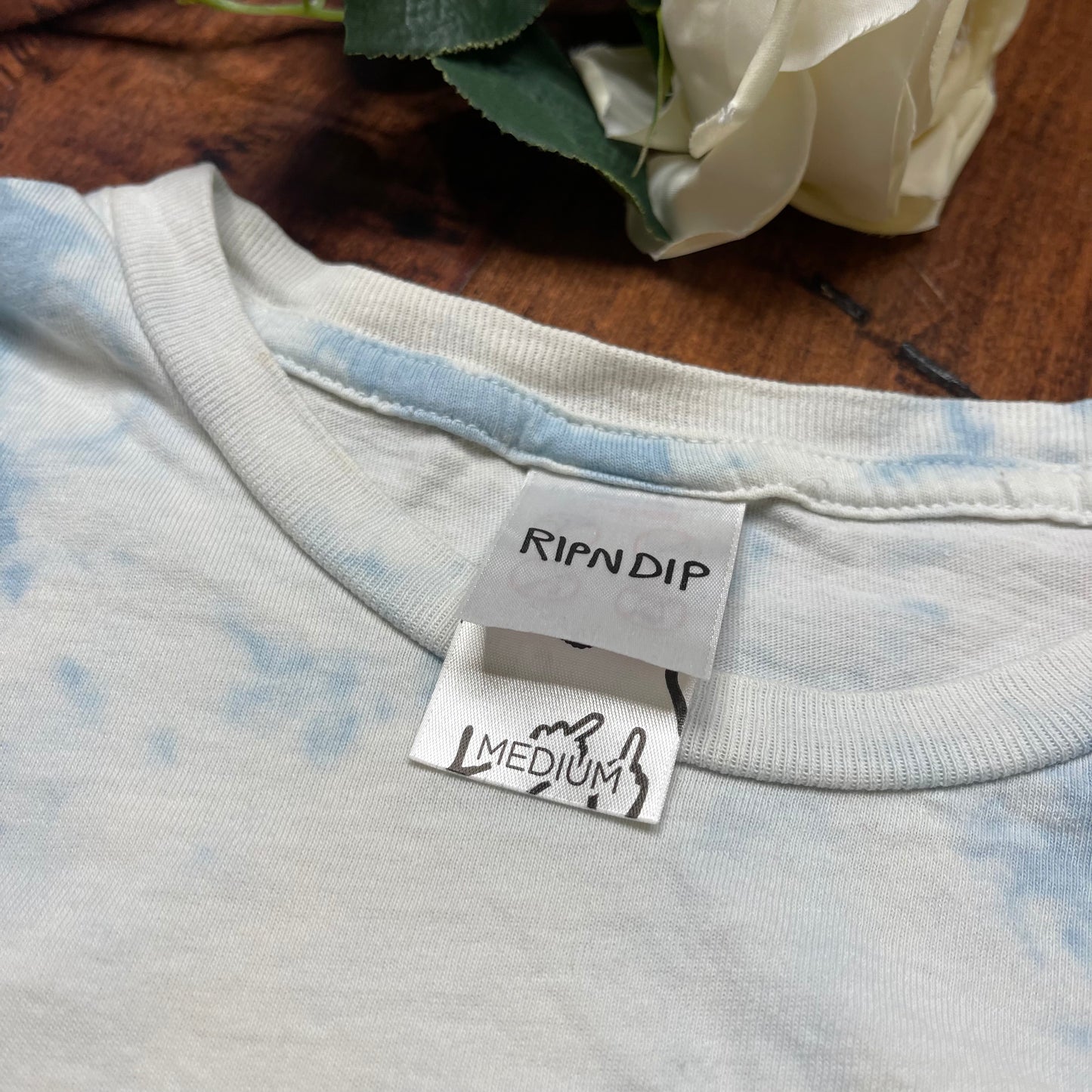 THRIFTED RIPNDIP CROPPED TEE