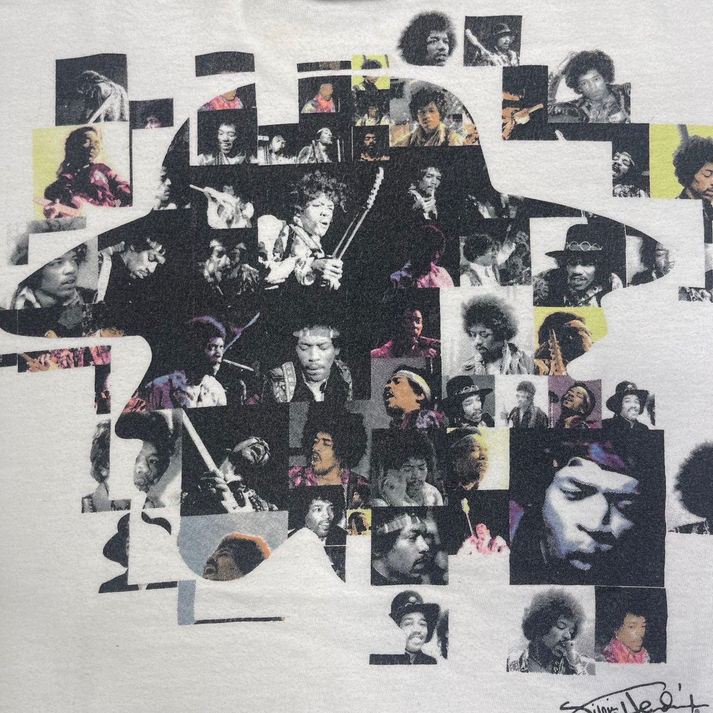 VINTAGE Y2K JIMI HENDRIX SCOOP NECK TEE