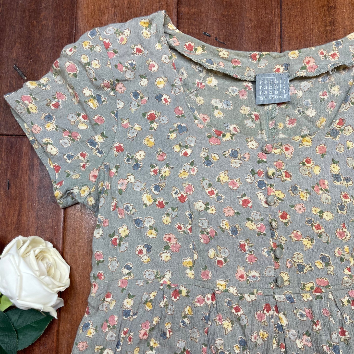 VINTAGE 90’S FLORAL MINI DRESS