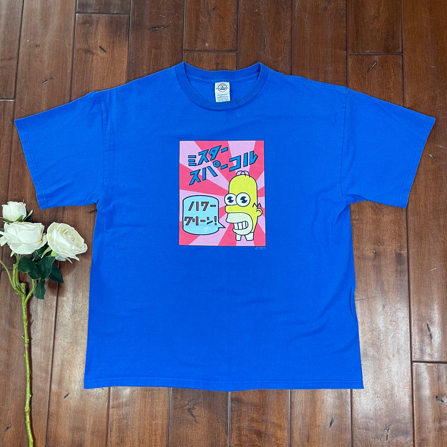 VINTAGE Y2K ANIME STYLE HOMER SIMPSON T-SHIRT