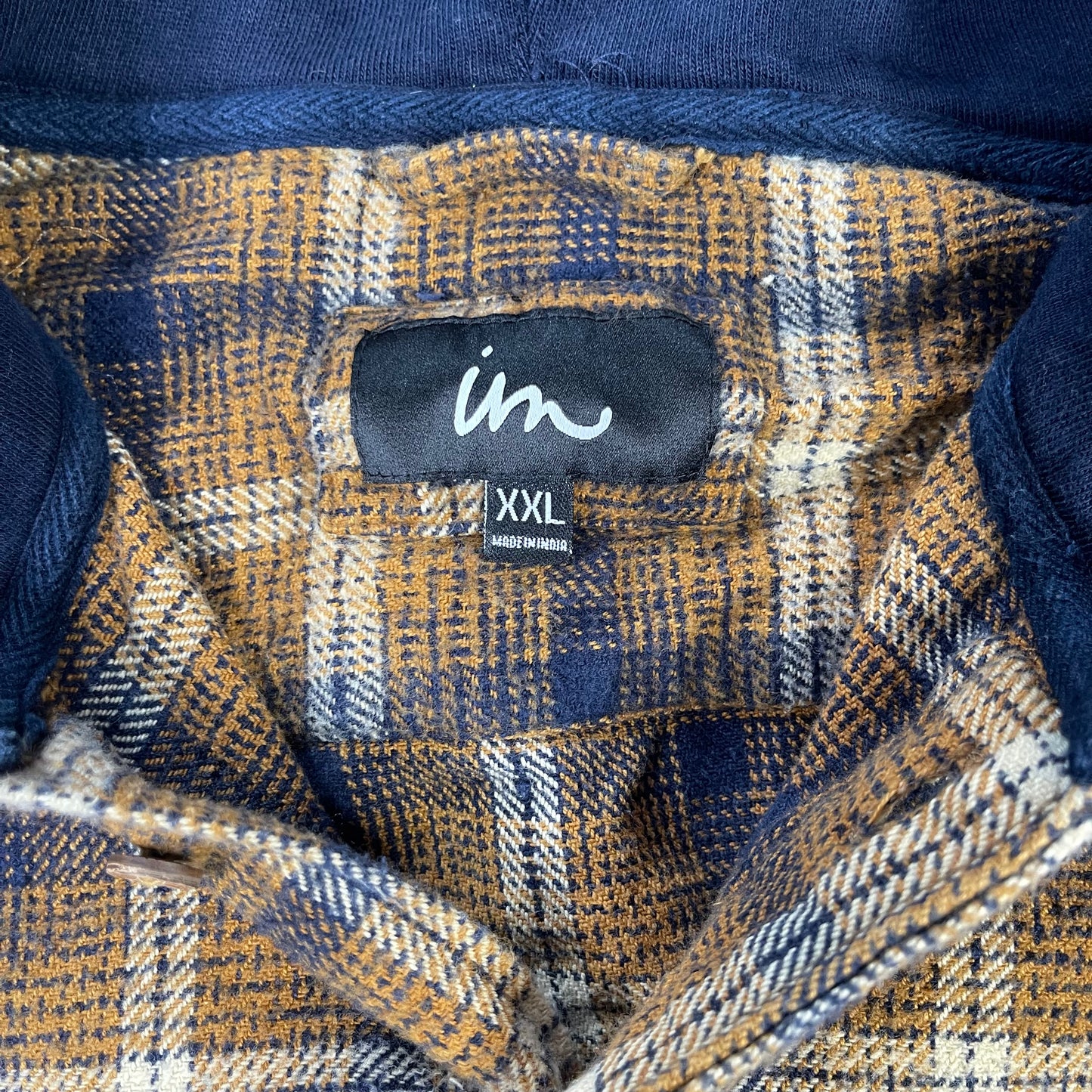 THRIFTED HOODIE FLANNEL