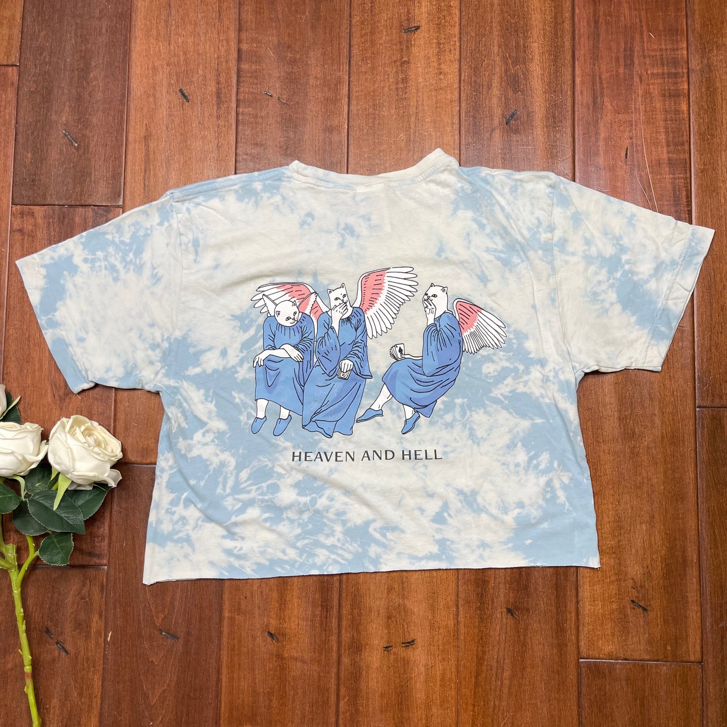 THRIFTED RIPNDIP CROPPED TEE