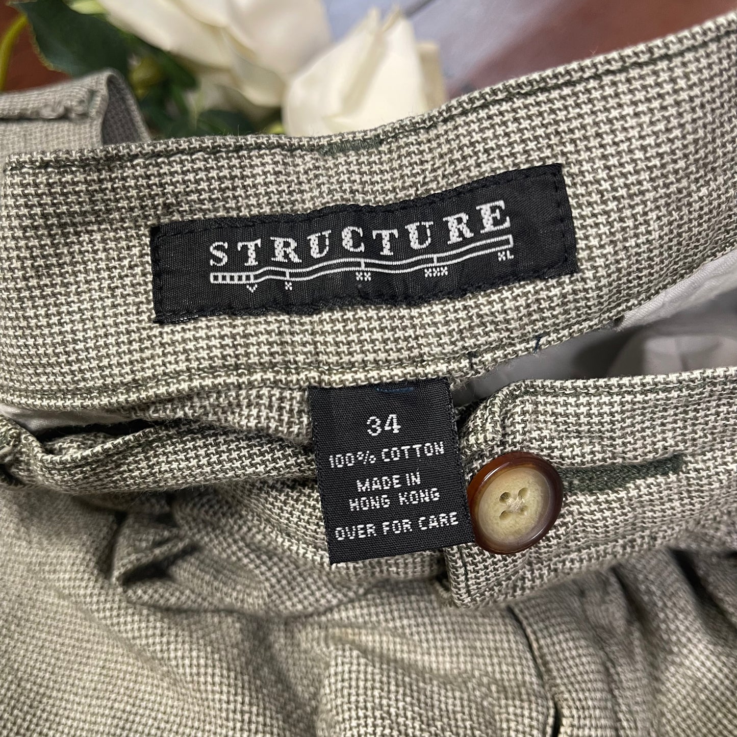 VINTAGE LIGHT ACADEMIA SHORTS
