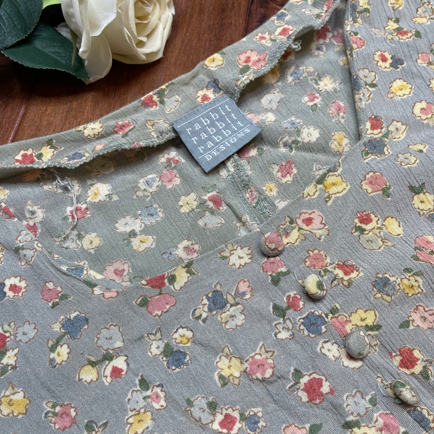 VINTAGE 90’S FLORAL MINI DRESS