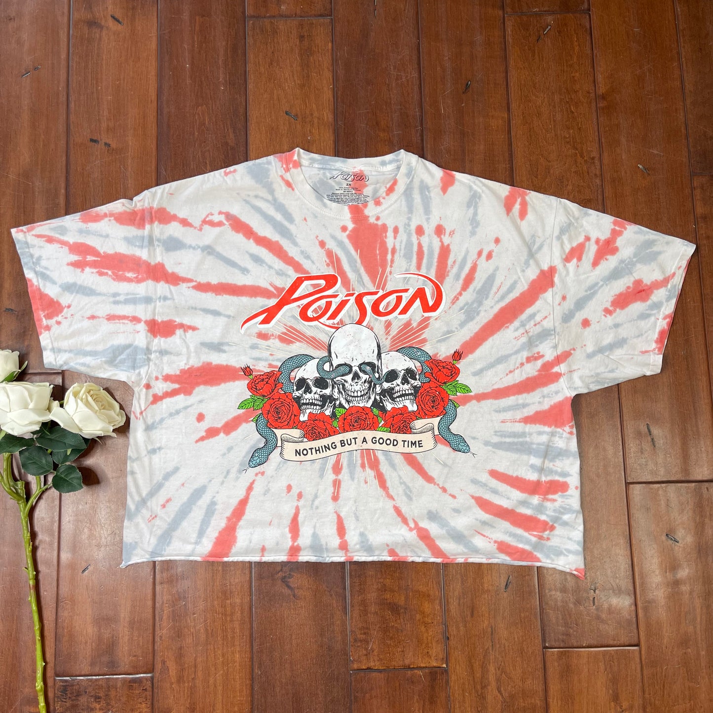 THRIFTED POISON CUT-UP TEE