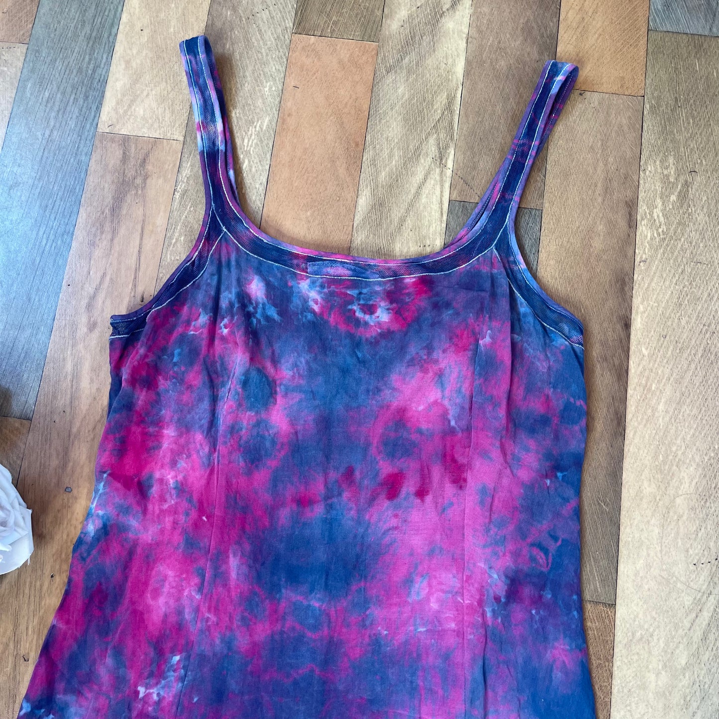 THRIFTED PRADA TIE-DYE SUMMER DRESS