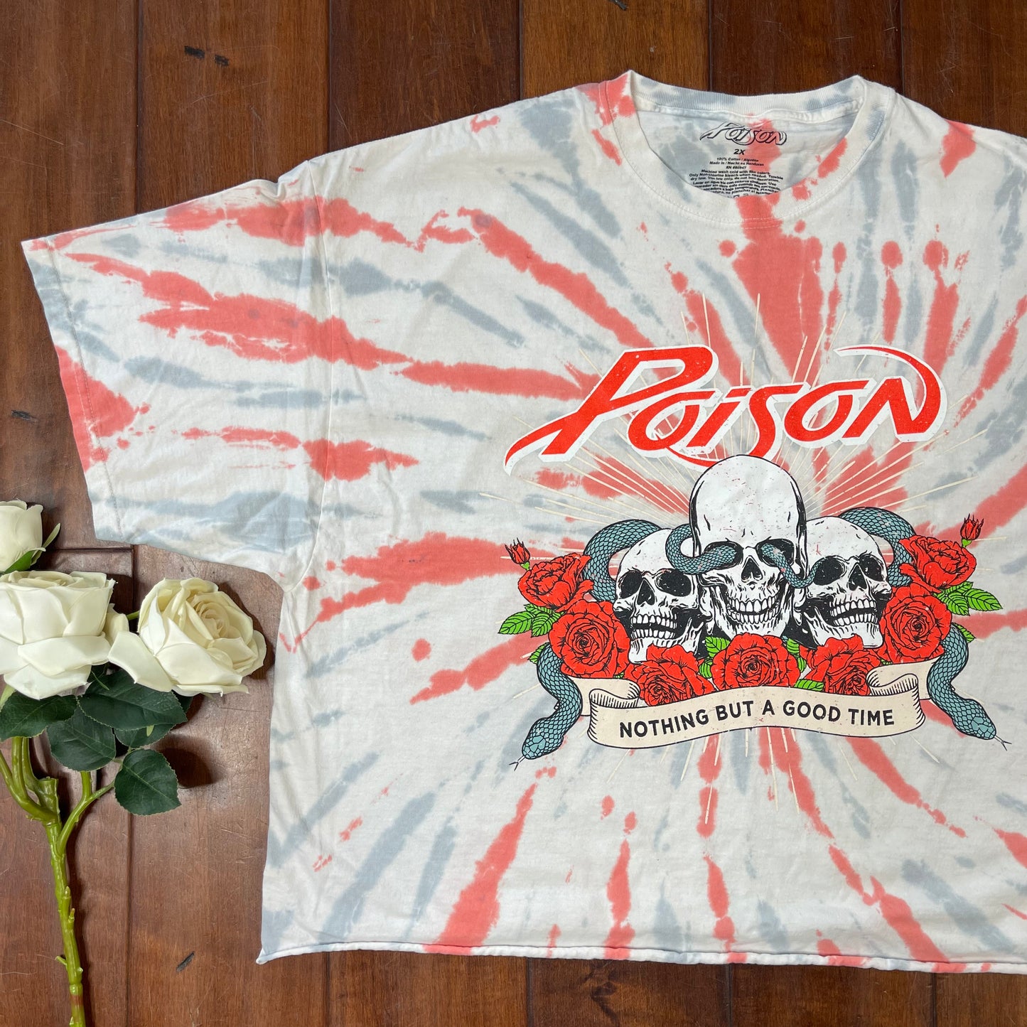 THRIFTED POISON CUT-UP TEE
