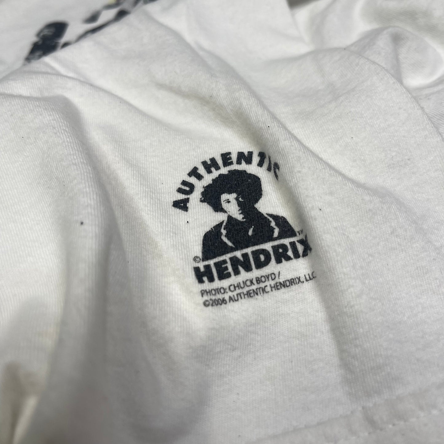 VINTAGE Y2K JIMI HENDRIX SCOOP NECK TEE