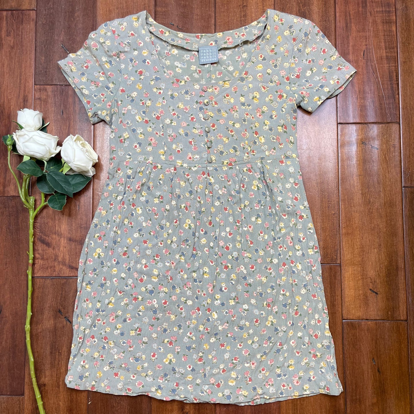 VINTAGE 90’S FLORAL MINI DRESS