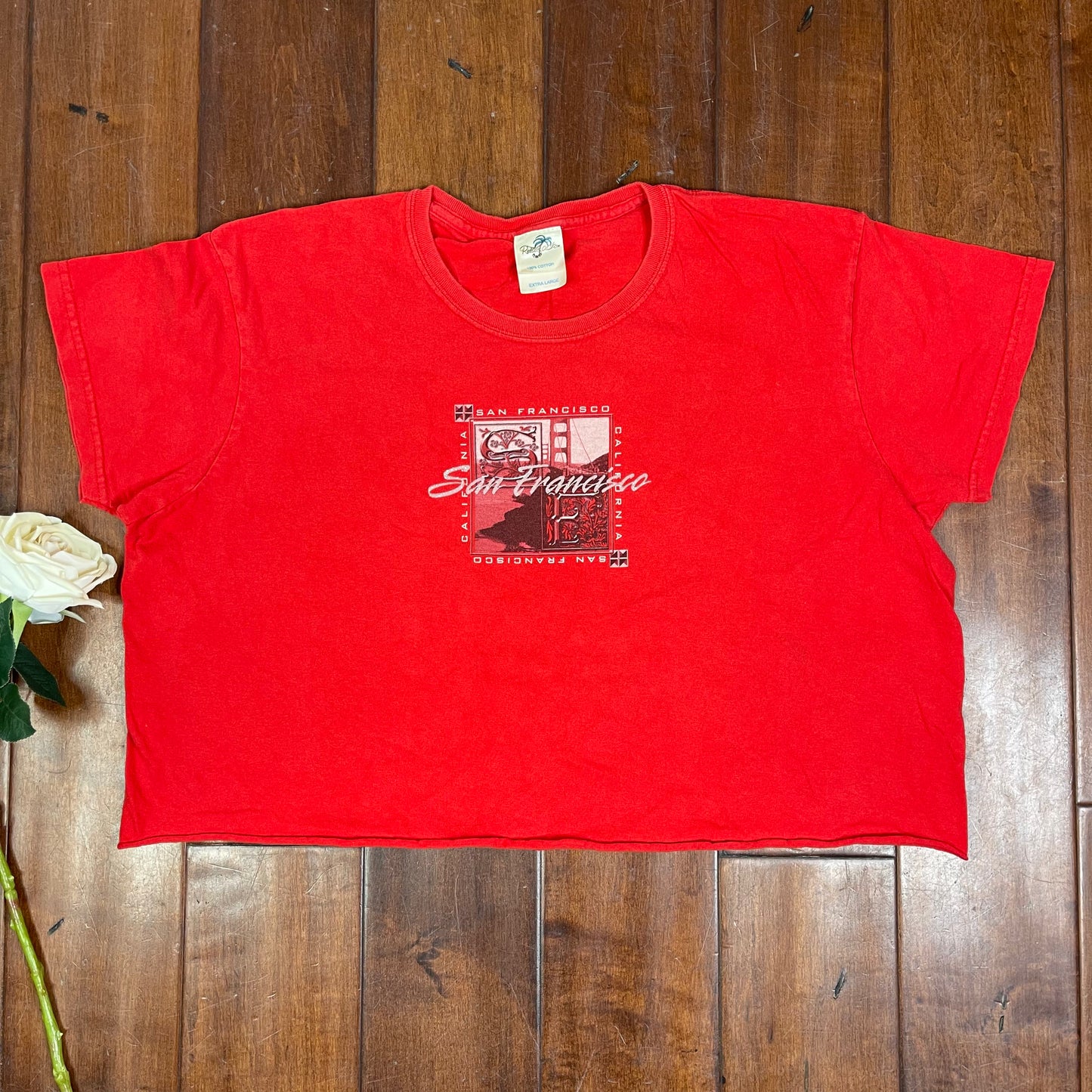 VINTAGE SAN FRANCISCO CROPPED TEE