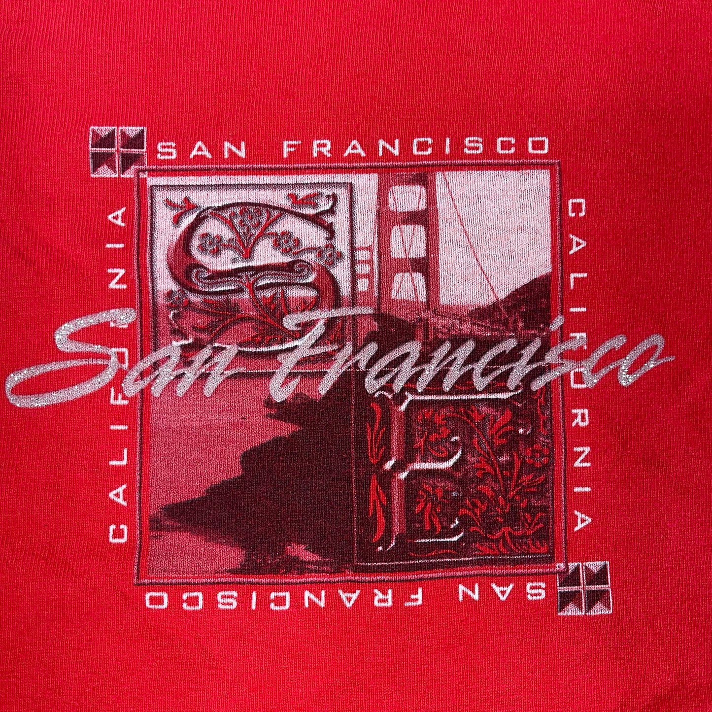 VINTAGE SAN FRANCISCO CROPPED TEE